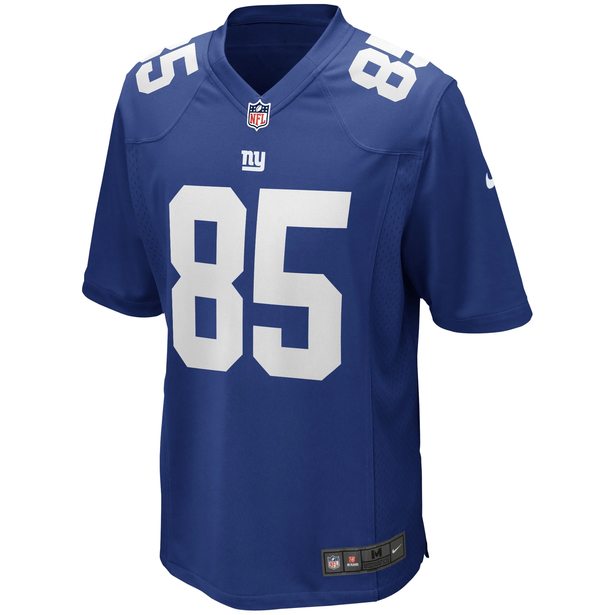 Men's Nike David Tyree Royal New York Giants Game Retired Player Jersey