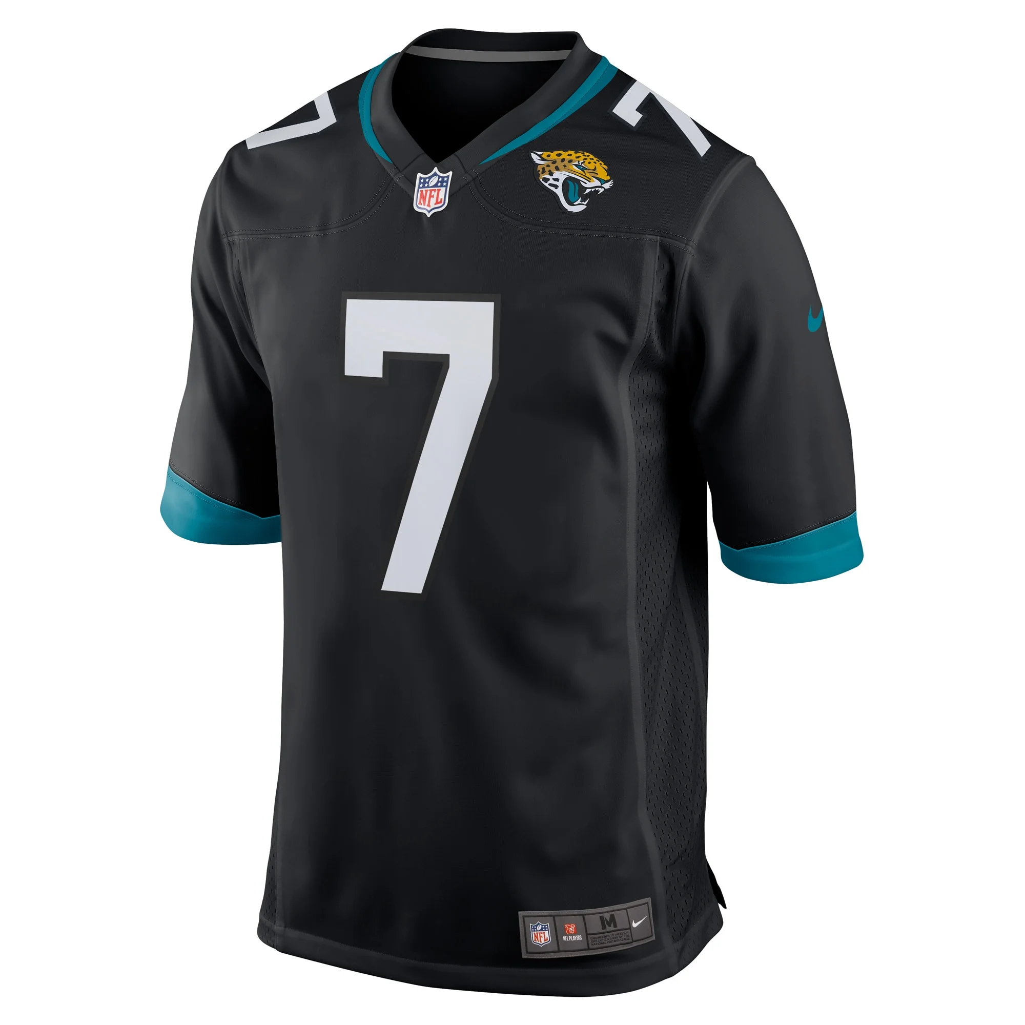 Men's Nike Byron Leftwich Black Jacksonville Jaguars Alternate Retired Player Game Jersey