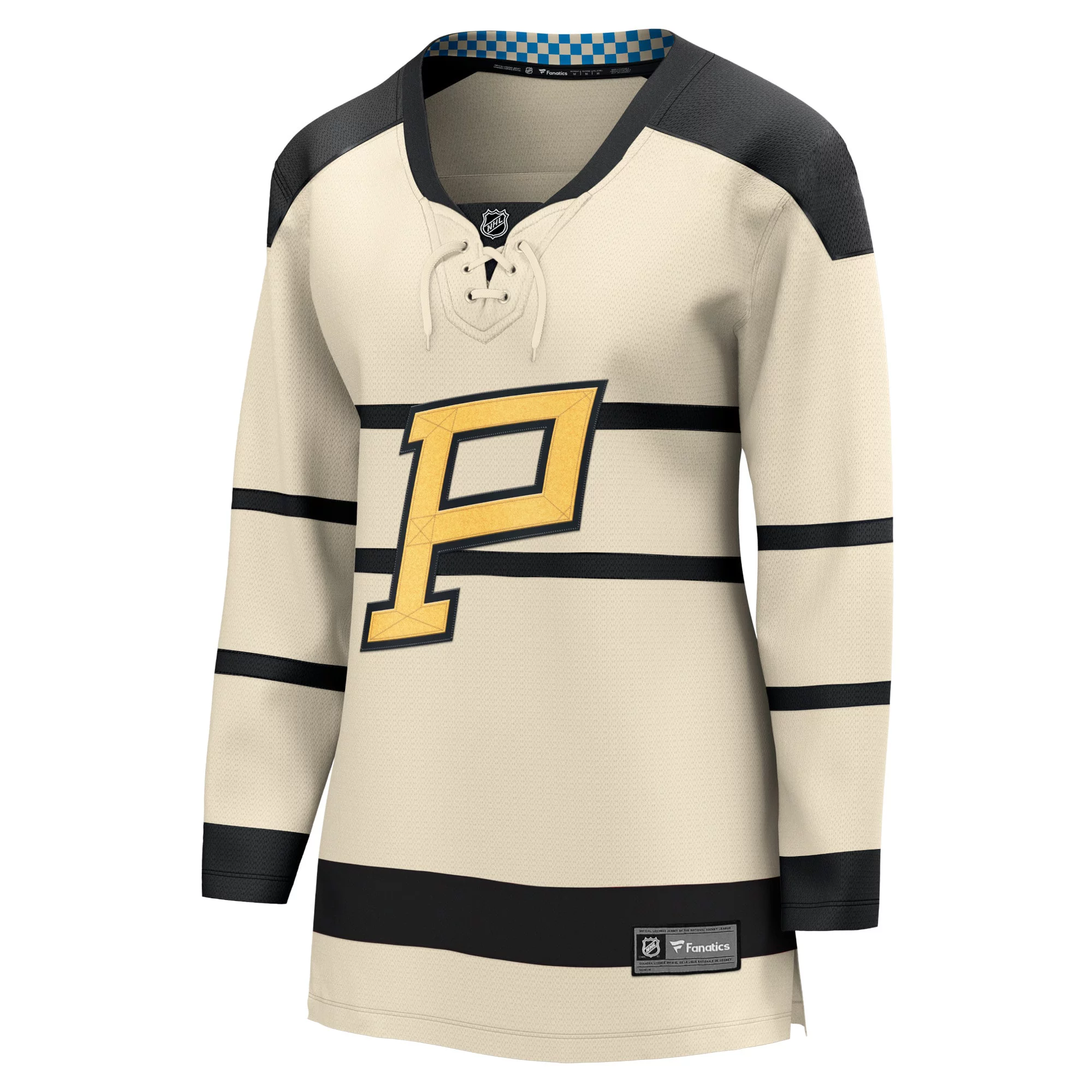 Women's Fanatics Cream Pittsburgh Penguins 2023 Winter Classic Blank Jersey