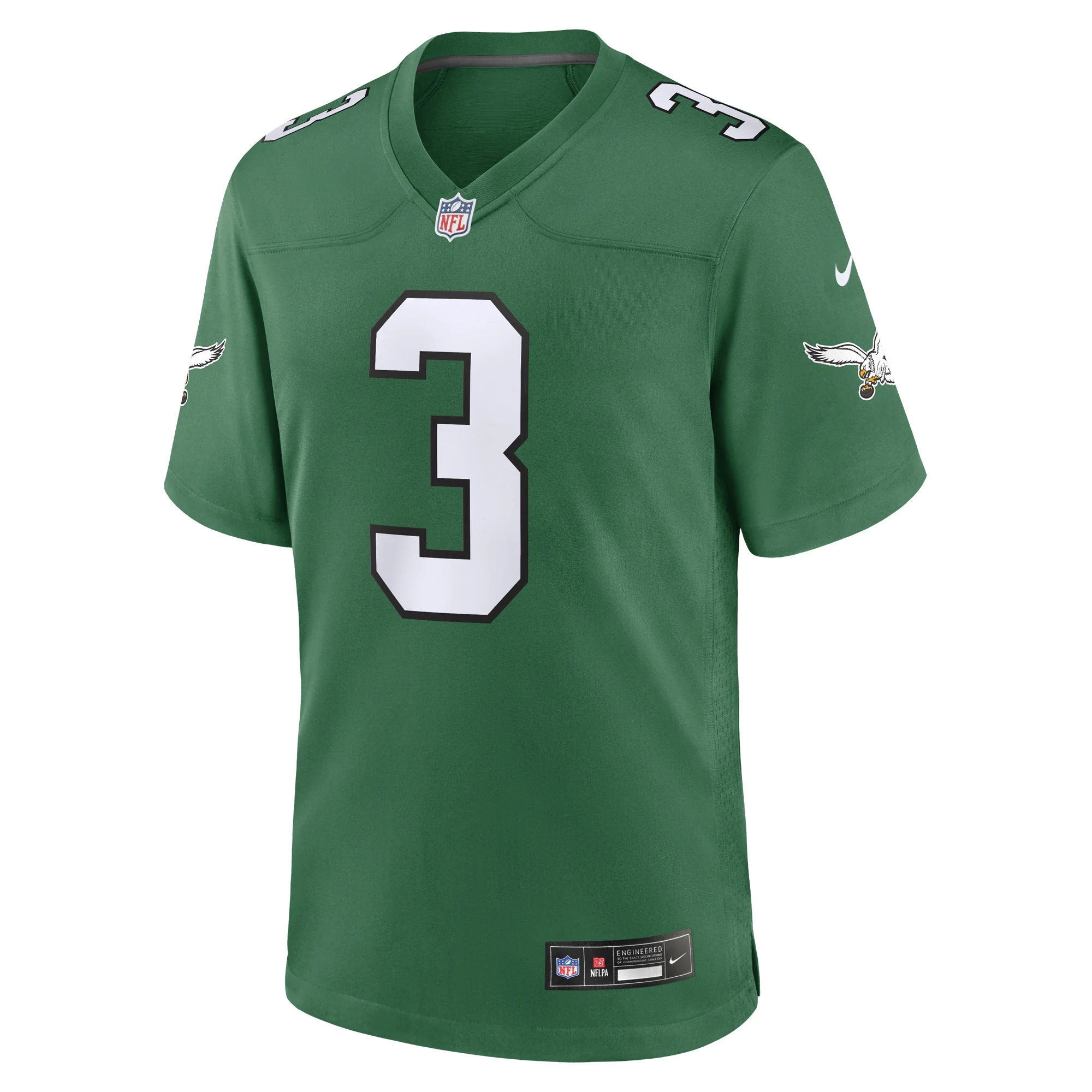 Men's Nike Nolan Smith Kelly Green Philadelphia Eagles Alternate Game Jersey