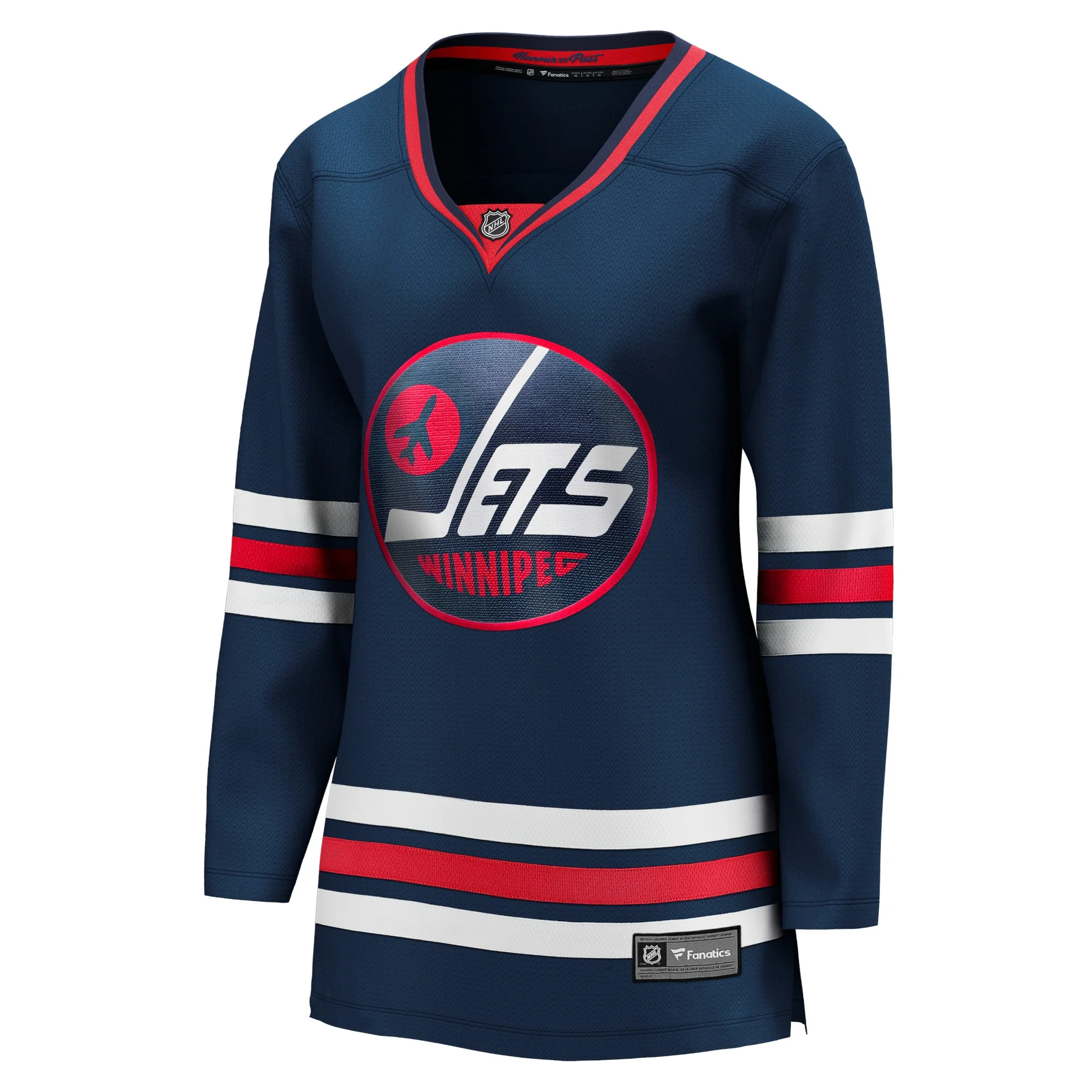 Women's Fanatics Navy Winnipeg Jets Alternate Premier Breakaway Player Jersey
