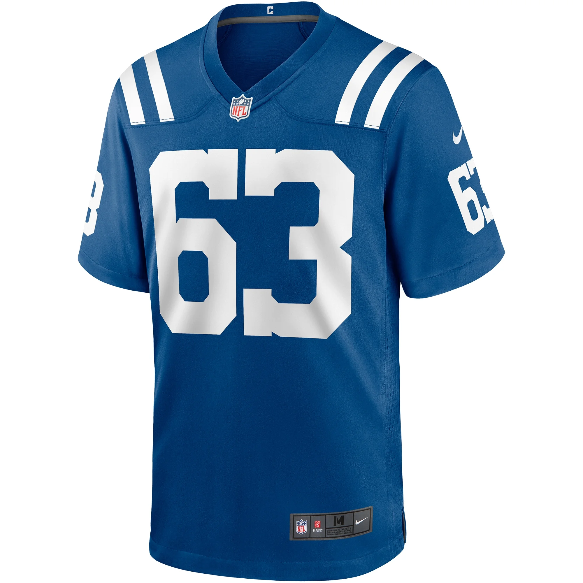 Men's Nike Danny Pinter Royal Indianapolis Colts Game Jersey