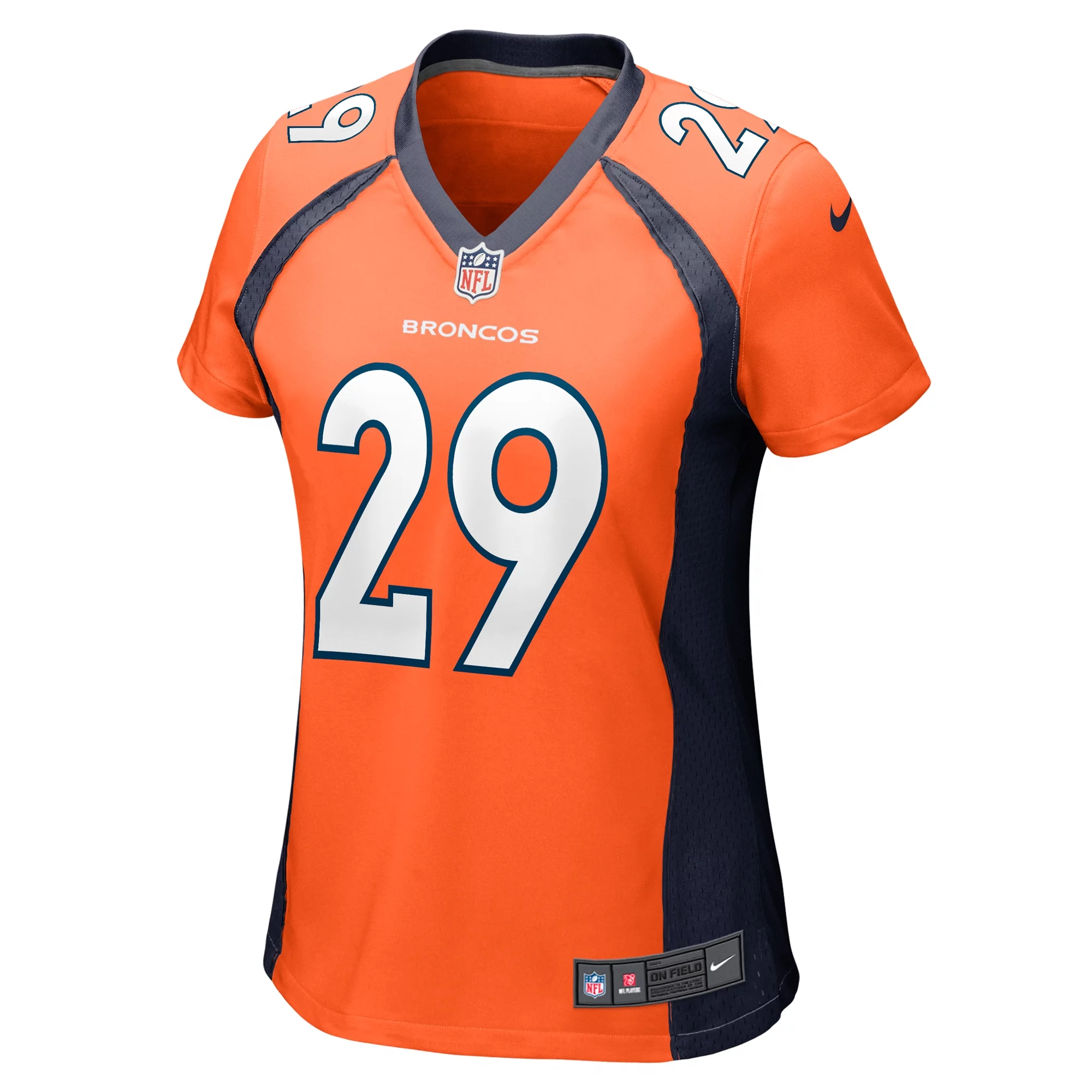 Women's Nike JaQuan McMillian Orange Denver Broncos Team Game Jersey