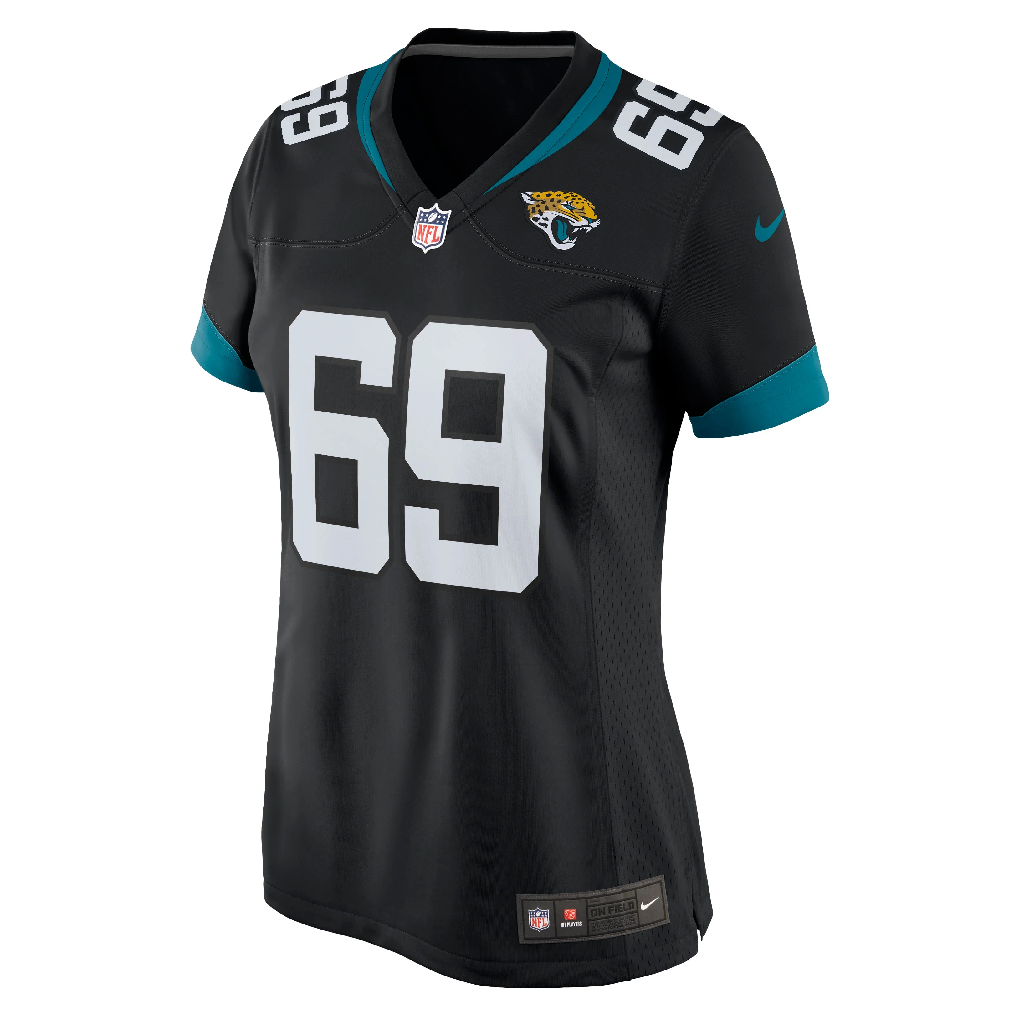 Women's Nike Tyler Shatley Black Jacksonville Jaguars Game Jersey