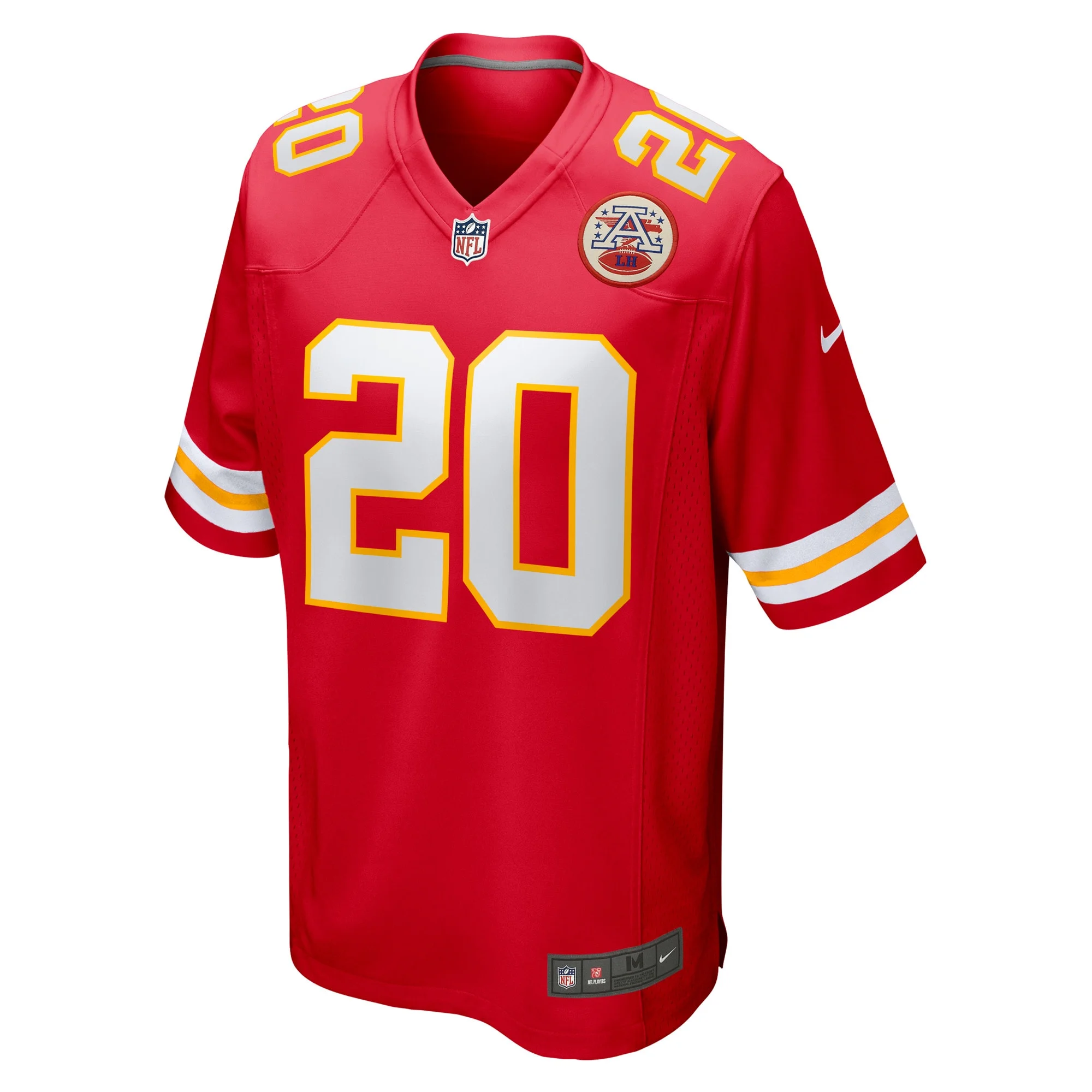 Men's Nike Justin Reid Red Kansas City Chiefs Game Jersey