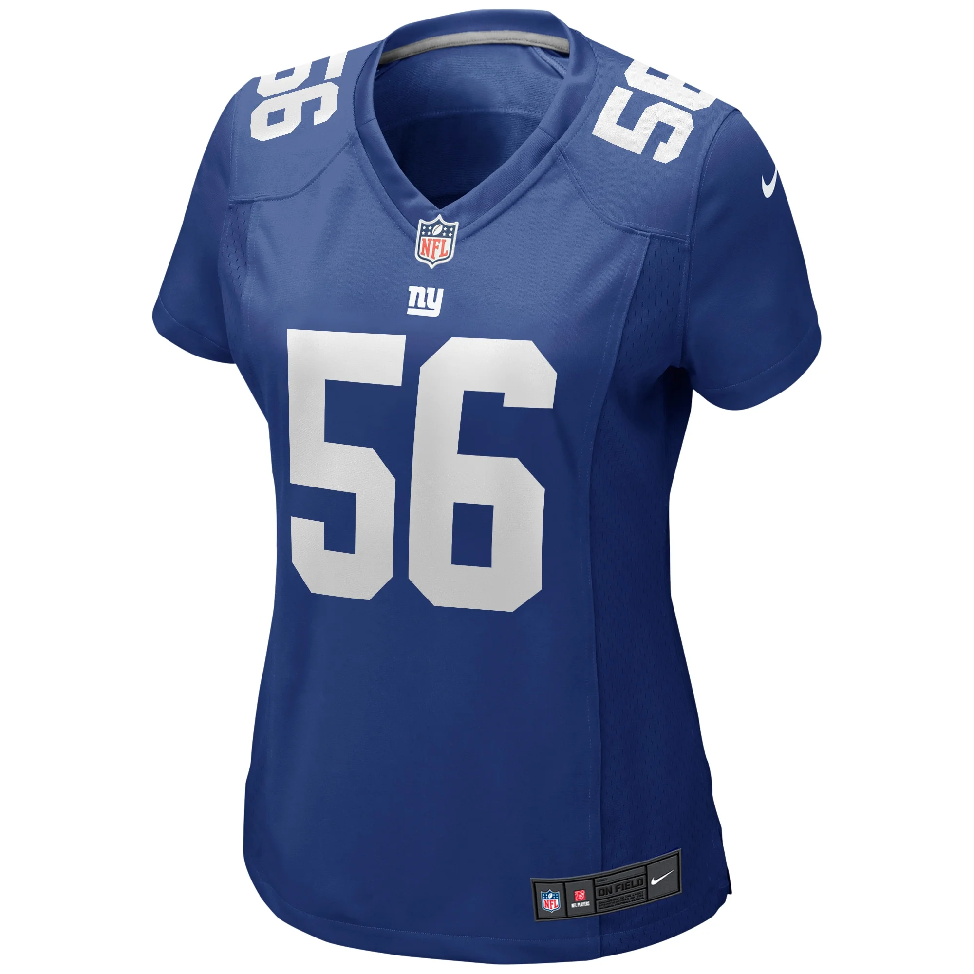 Women's Nike Lawrence Taylor Royal New York Giants Game Retired Player Jersey