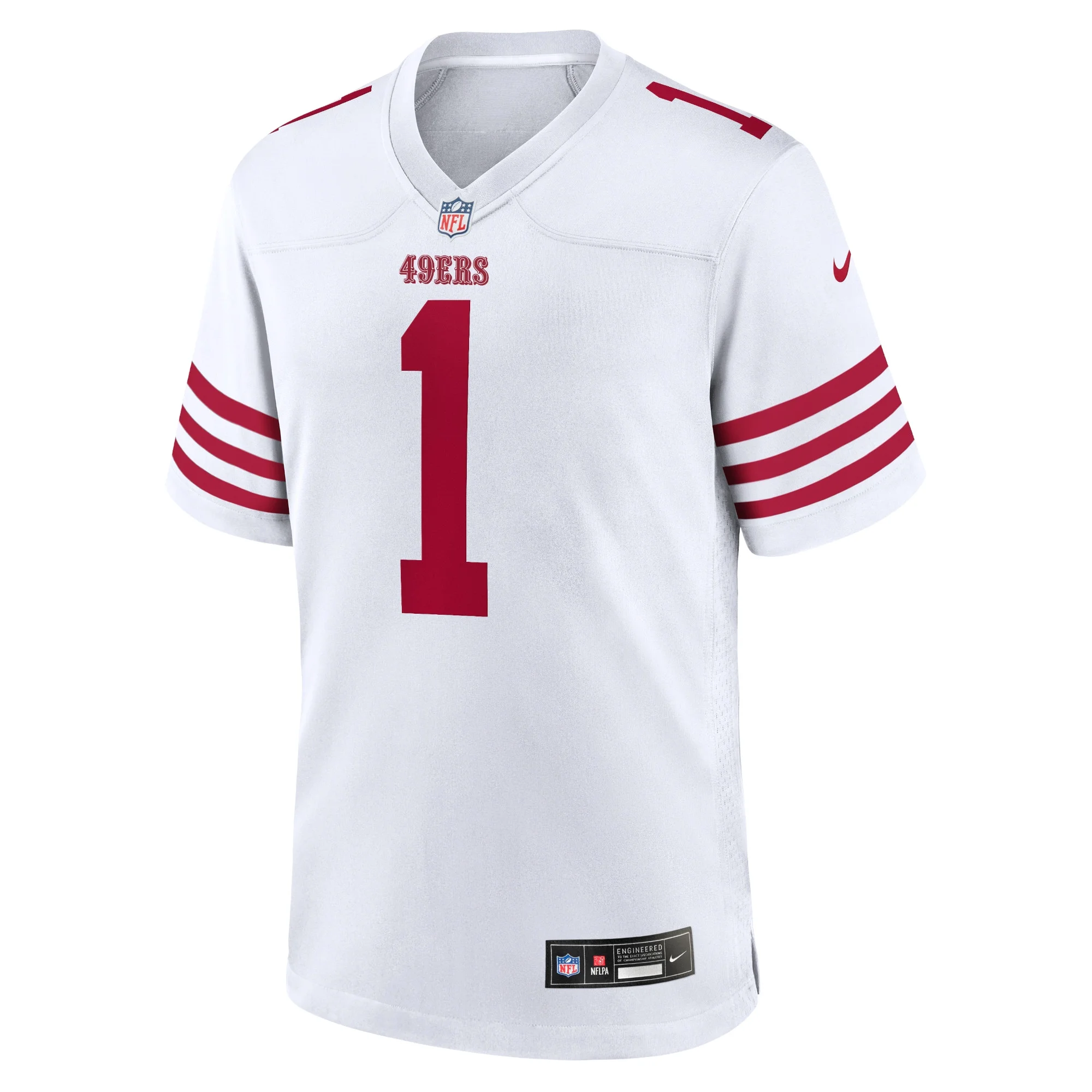 Men's Nike Deebo Samuel Sr White San Francisco 49ers Game Player Jersey