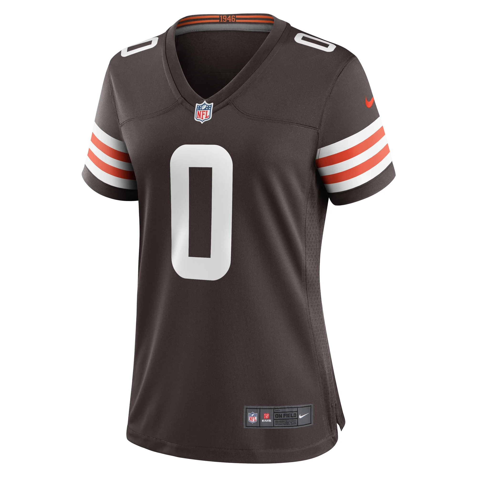 Women's Nike Greg Newsome II Brown Cleveland Browns Team Game Jersey