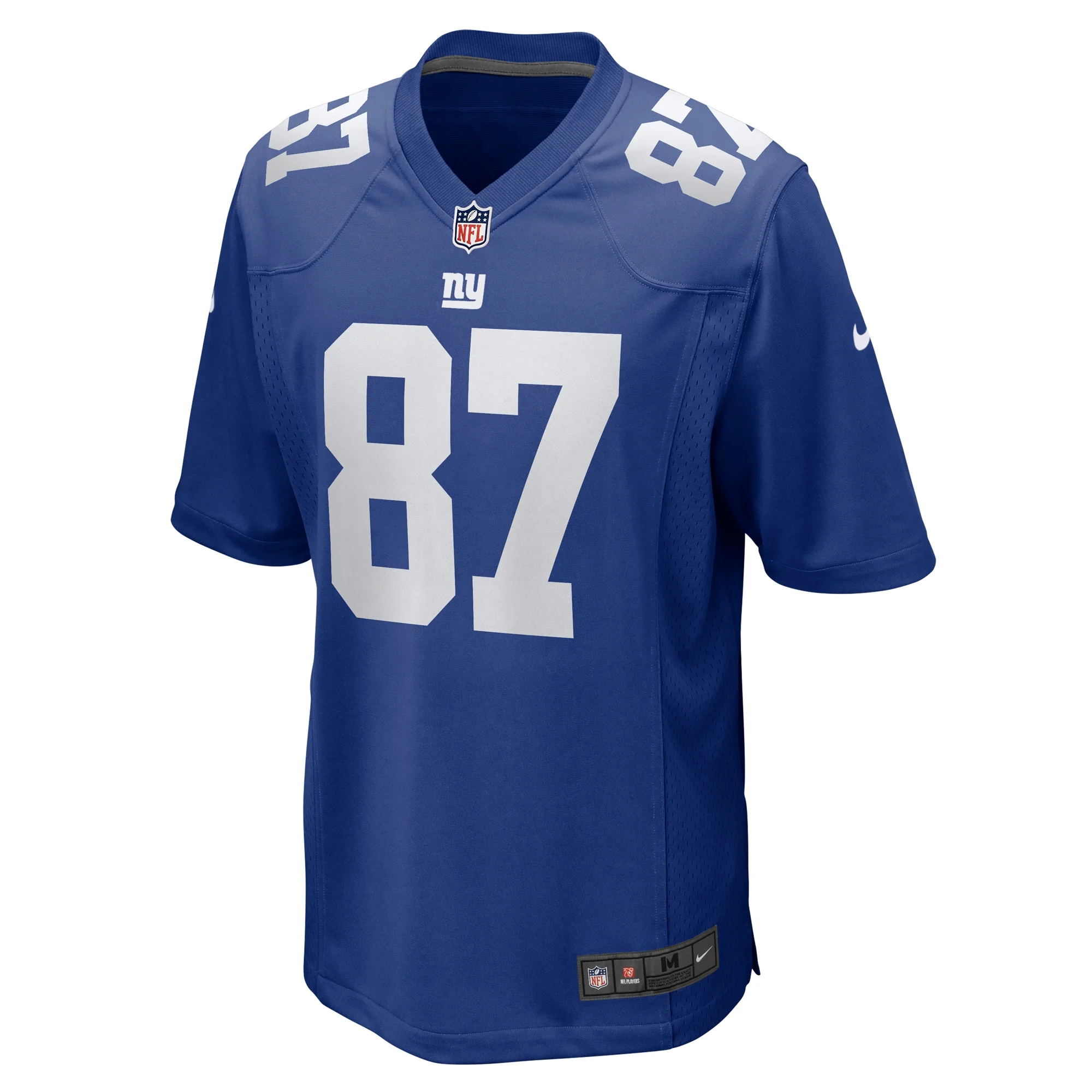 Men's Nike Cam Sims Royal New York Giants Game Jersey