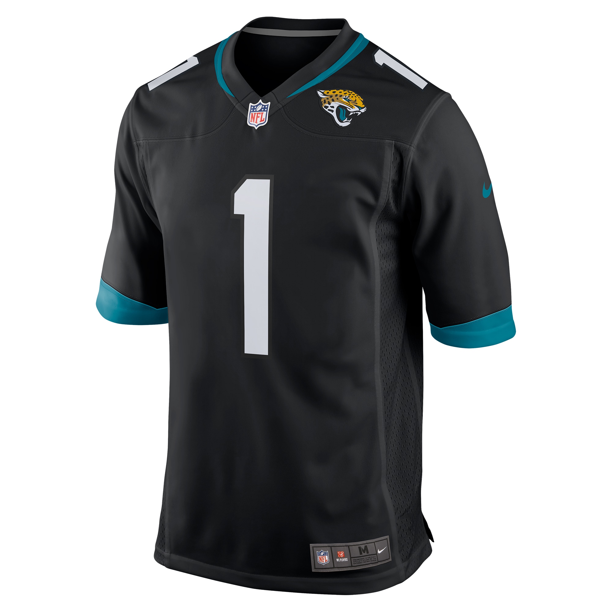 Men's Nike Travis Etienne Black Jacksonville Jaguars Game Jersey