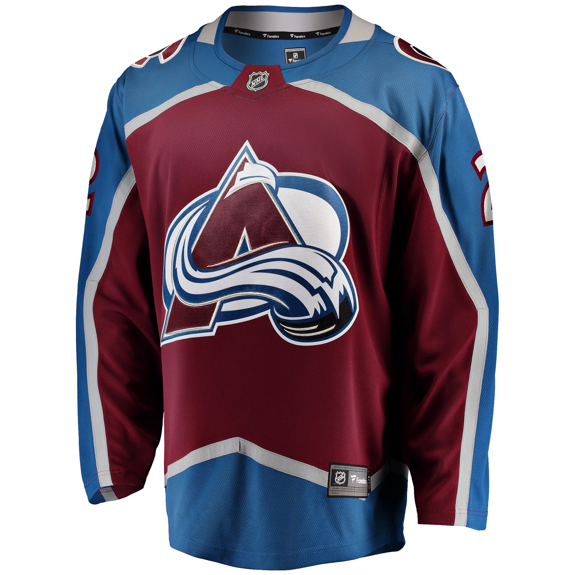 Women's Fanatics Sean Walker Maroon Colorado Avalanche Home Breakaway Player Jersey