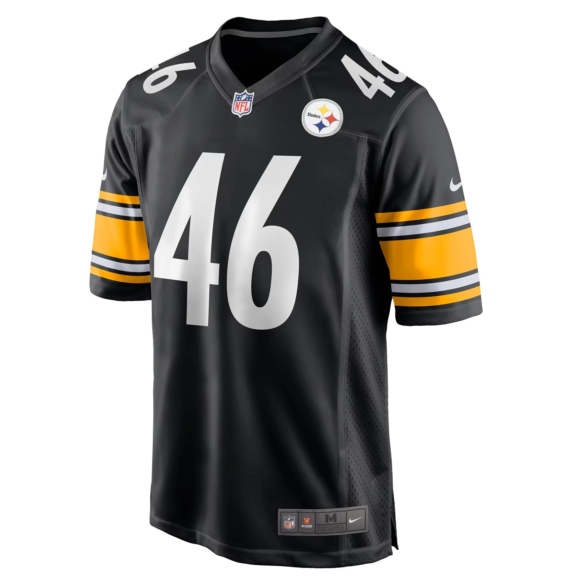 Men's Nike Christian Kuntz Black Pittsburgh Steelers Game Jersey