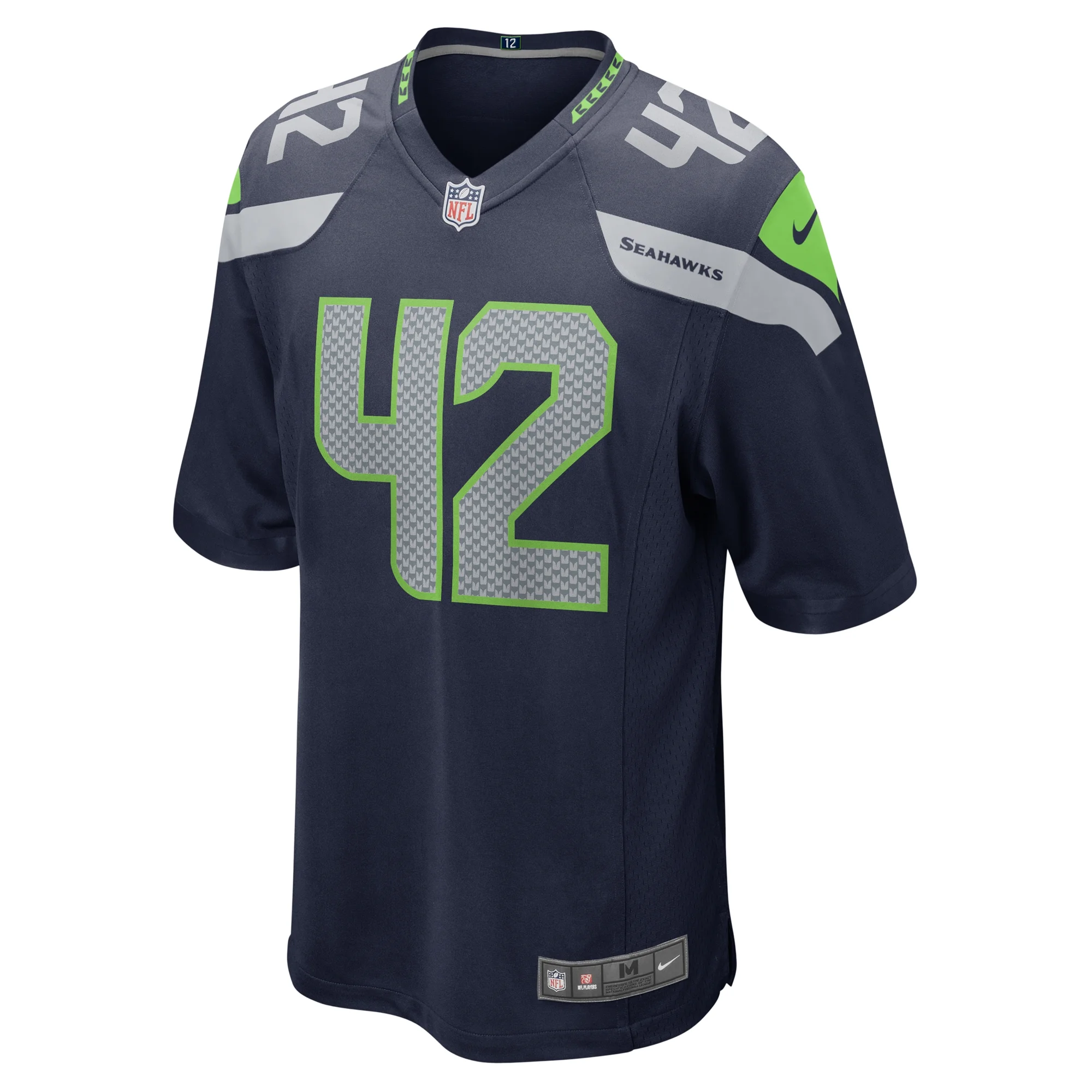 Men's Nike Drake Thomas College Navy Seattle Seahawks Team Game Jersey