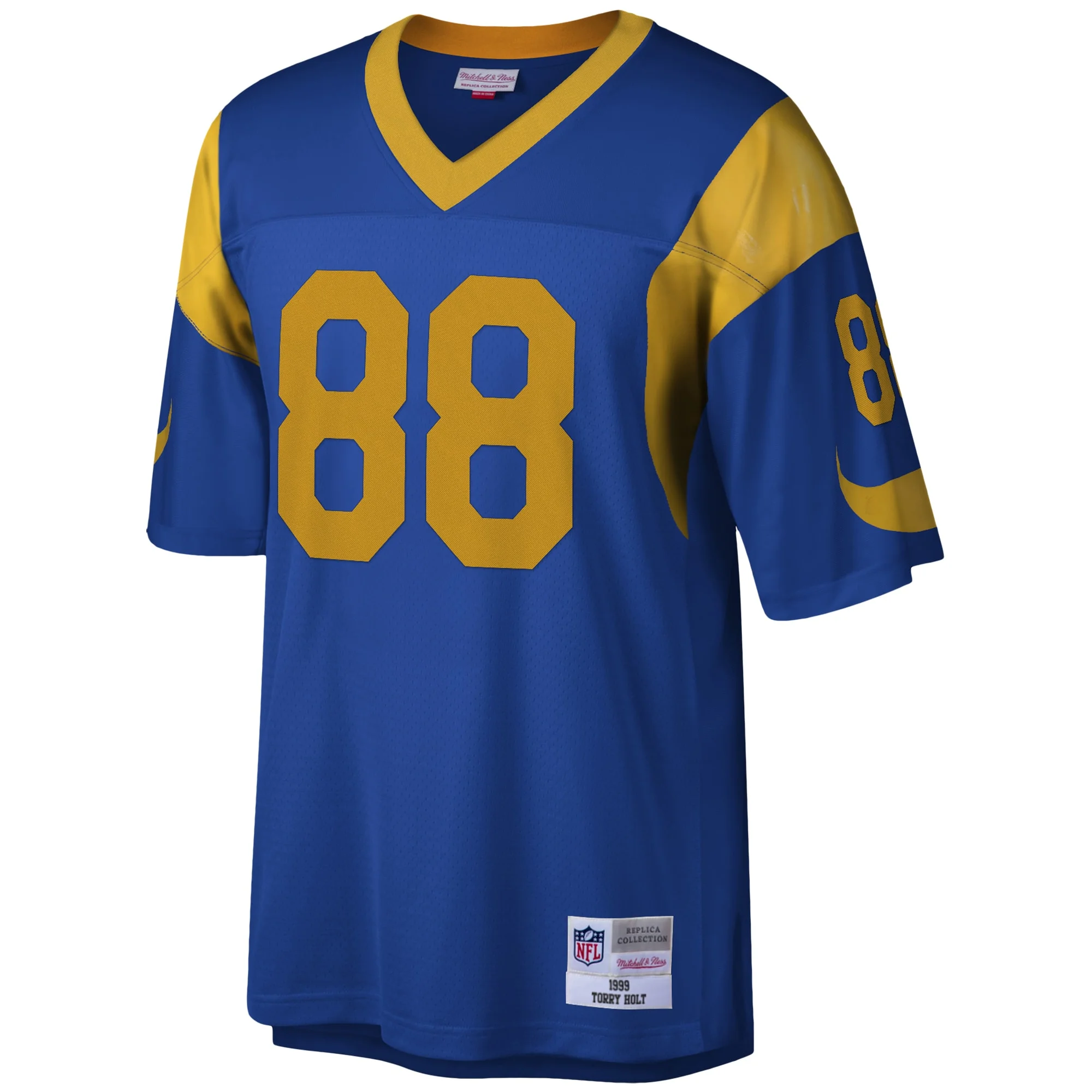 Men's Mitchell & Ness Torry Holt Royal Los Angeles Rams Legacy Replica Jersey