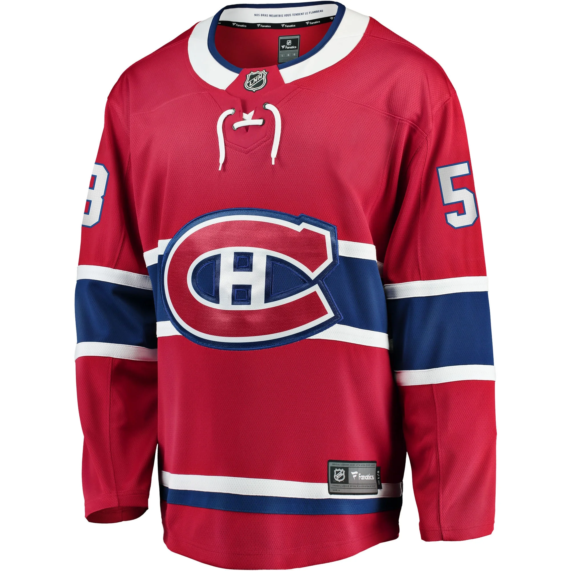 Men's Fanatics David Savard Red Montreal Canadiens Home Breakaway Player Jersey