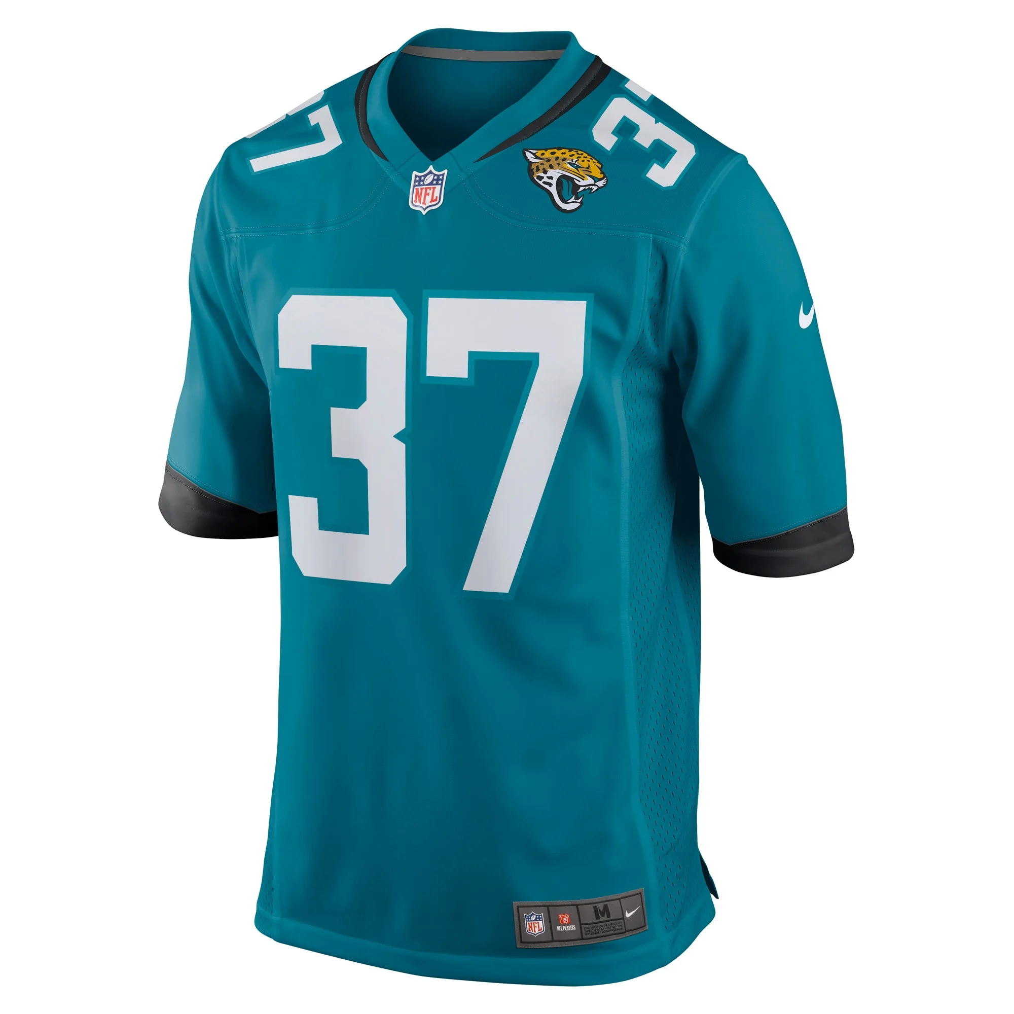 Men's Nike Tre Herndon Teal Jacksonville Jaguars Game Jersey