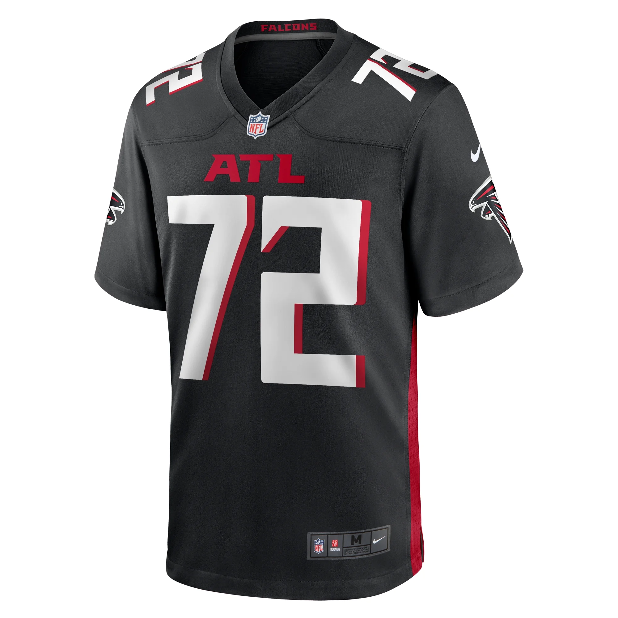 Men's Nike LaCale London Black Atlanta Falcons Game Jersey