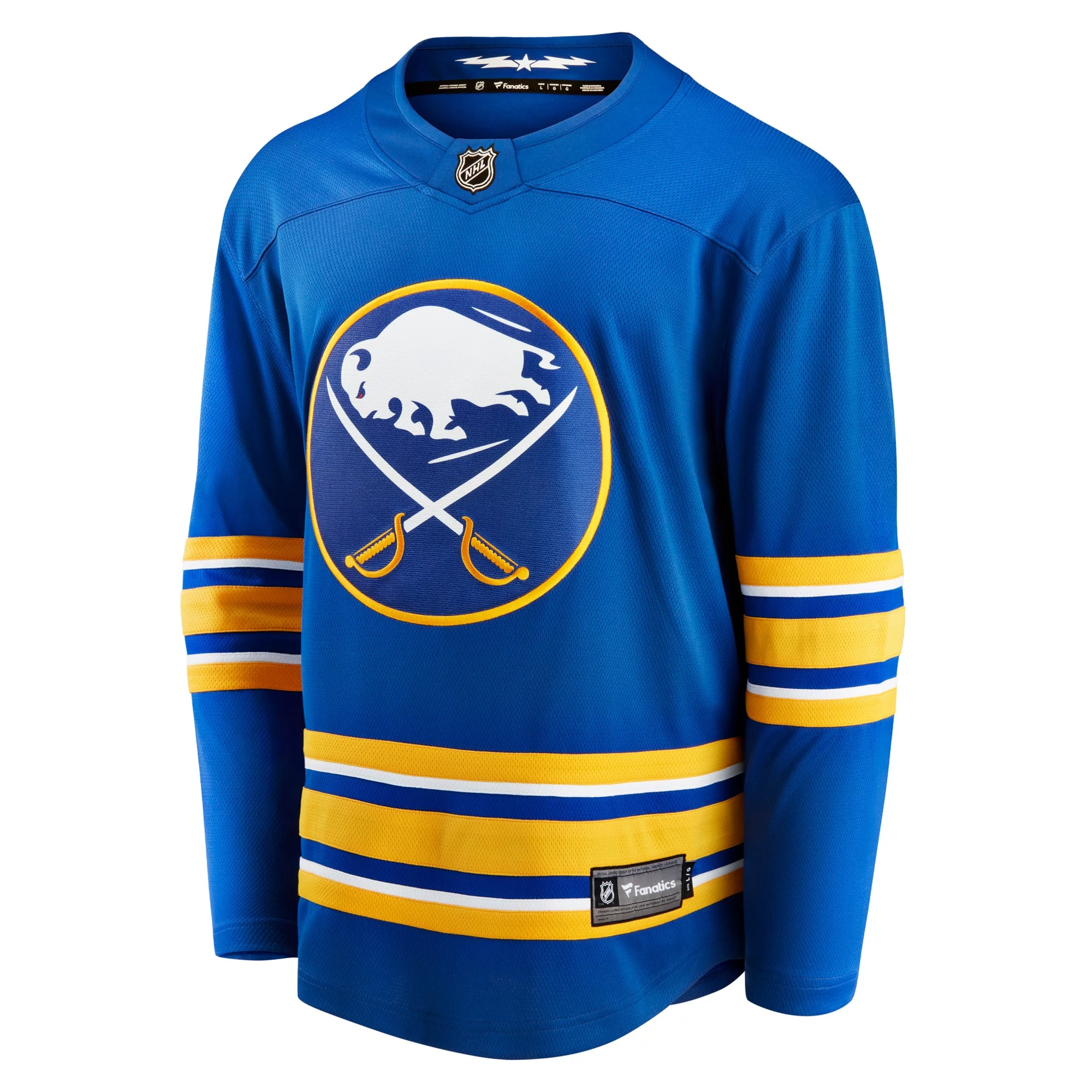 Men's Fanatics Royal Buffalo Sabres Home Breakaway Jersey