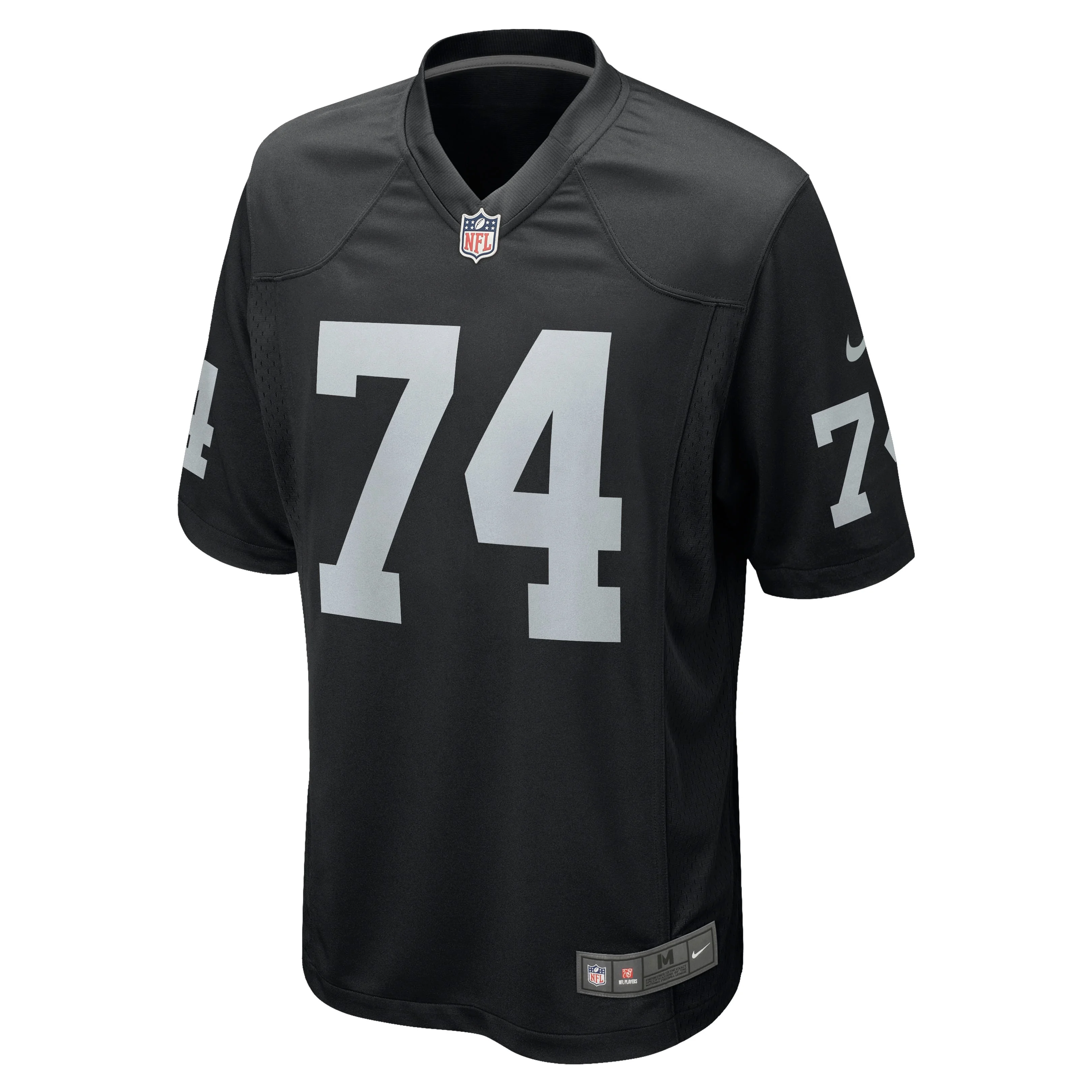 Men's Nike Kolton Miller Black Las Vegas Raiders Game Jersey