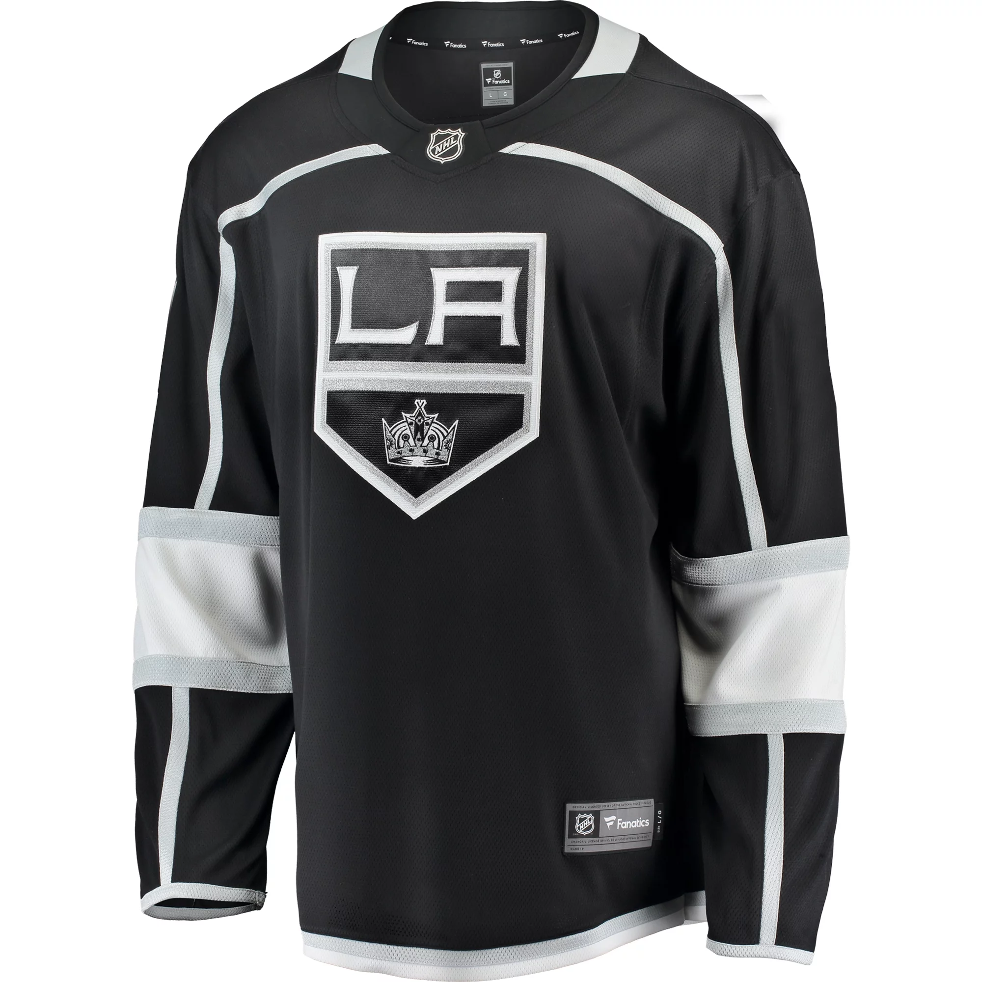 Men's Fanatics Black Los Angeles Kings Breakaway Home Jersey