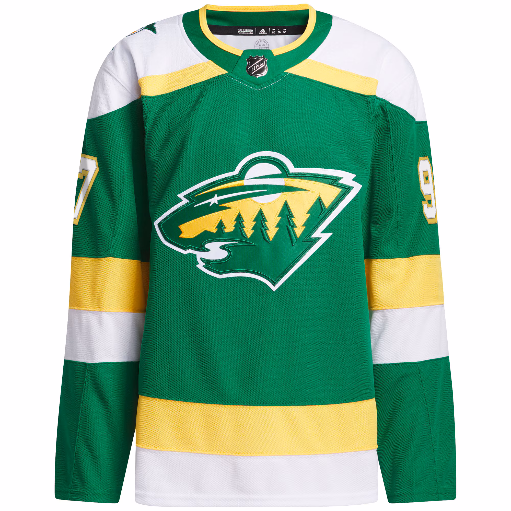 Kirill Kaprizov Minnesota Wild adidas 2023/24 Alternate Primegreen Authentic Player Jersey - Green