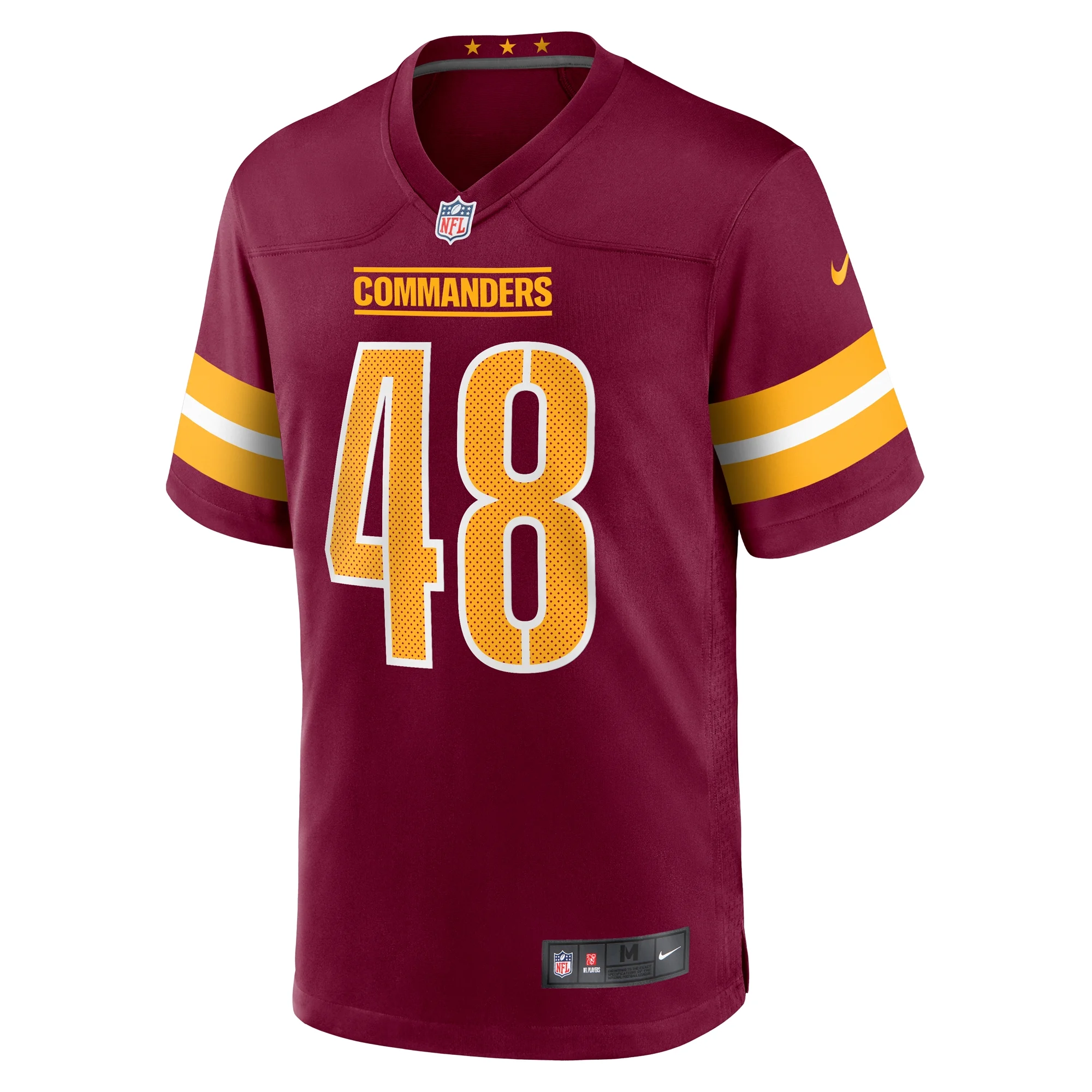Men's Nike Sean Chandler Burgundy Washington Commanders Game Jersey
