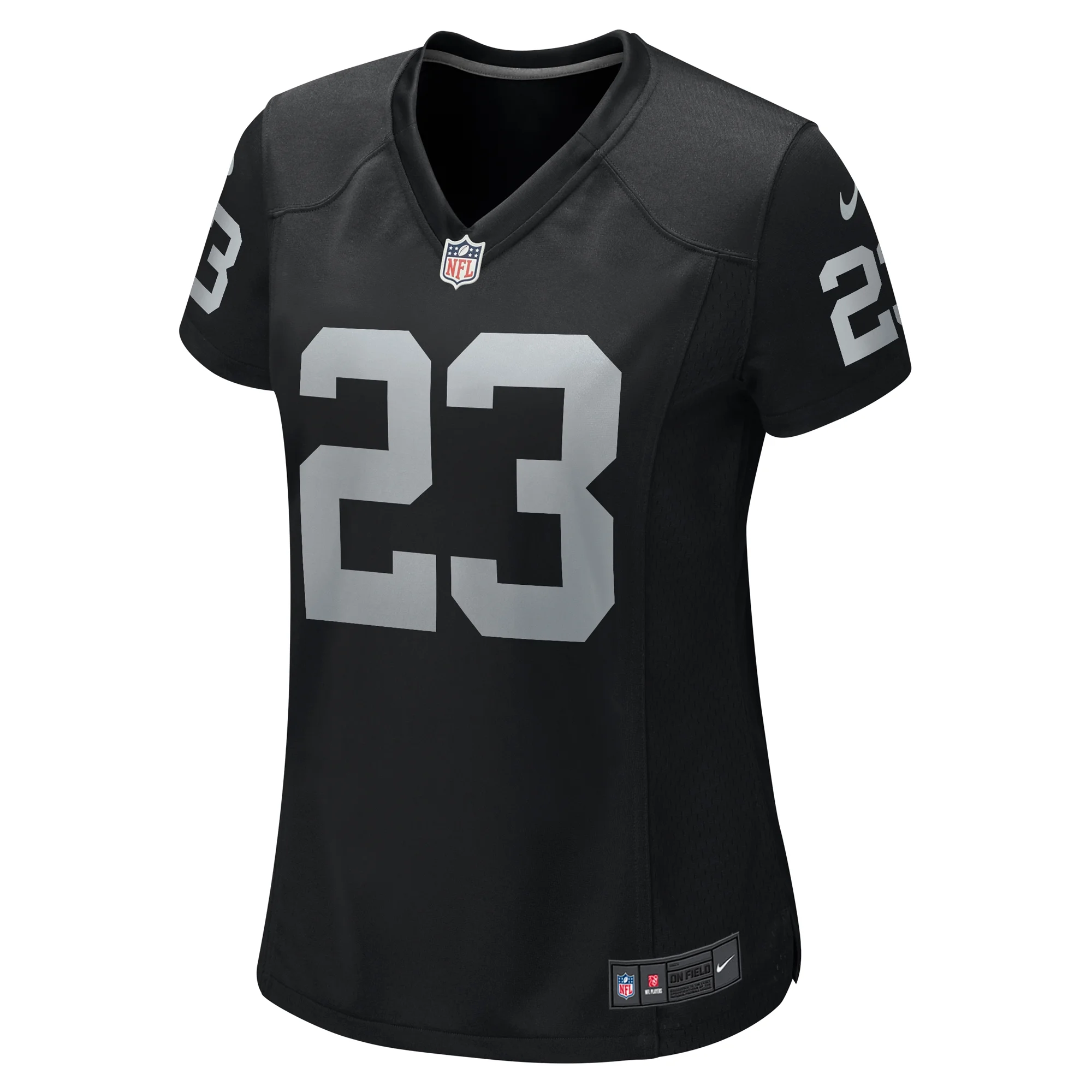 Women's Nike David Long Jr. Black Las Vegas Raiders Team Game Jersey