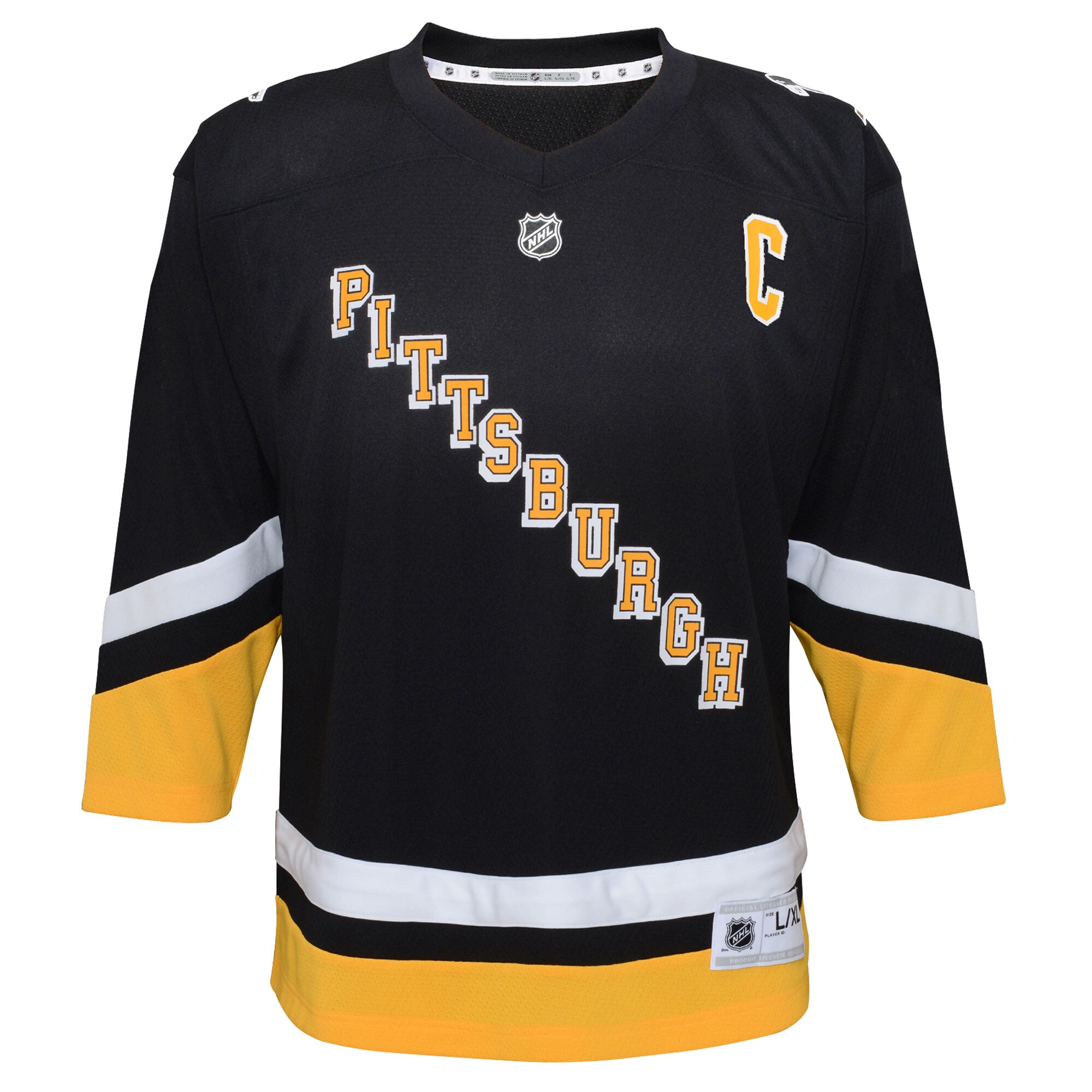 Sidney Crosby Pittsburgh Penguins Toddler 2021/22 Alternate Replica Player Jersey - Black