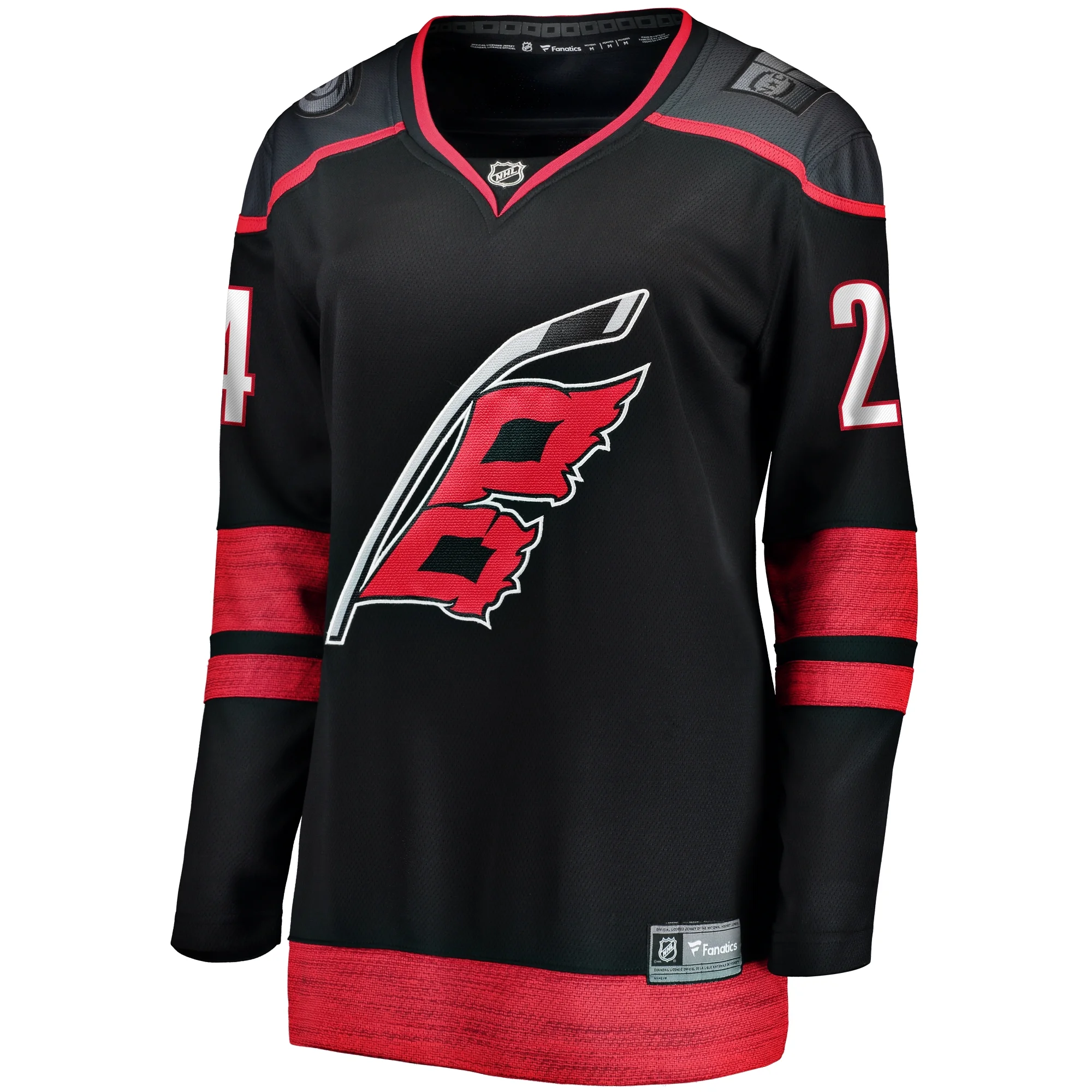 Women's Fanatics Seth Jarvis Black Carolina Hurricanes Home Breakaway Player Jersey
