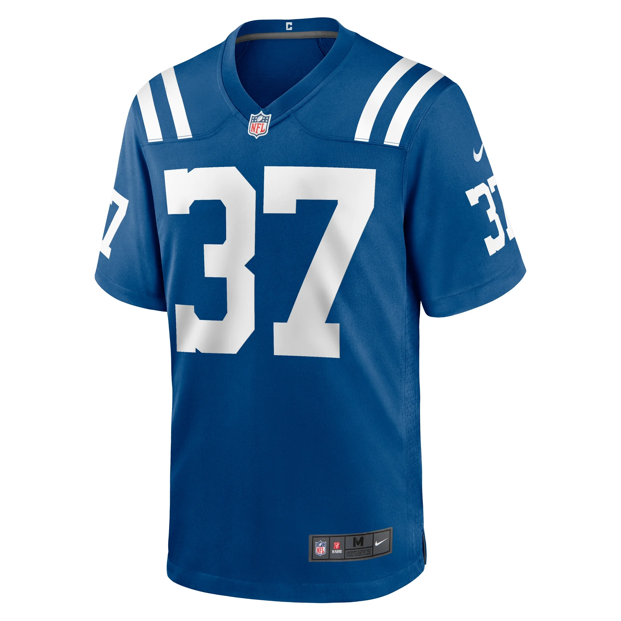 Men's Nike Isaac Taylor-Stuart Royal Indianapolis Colts Team Game Jersey