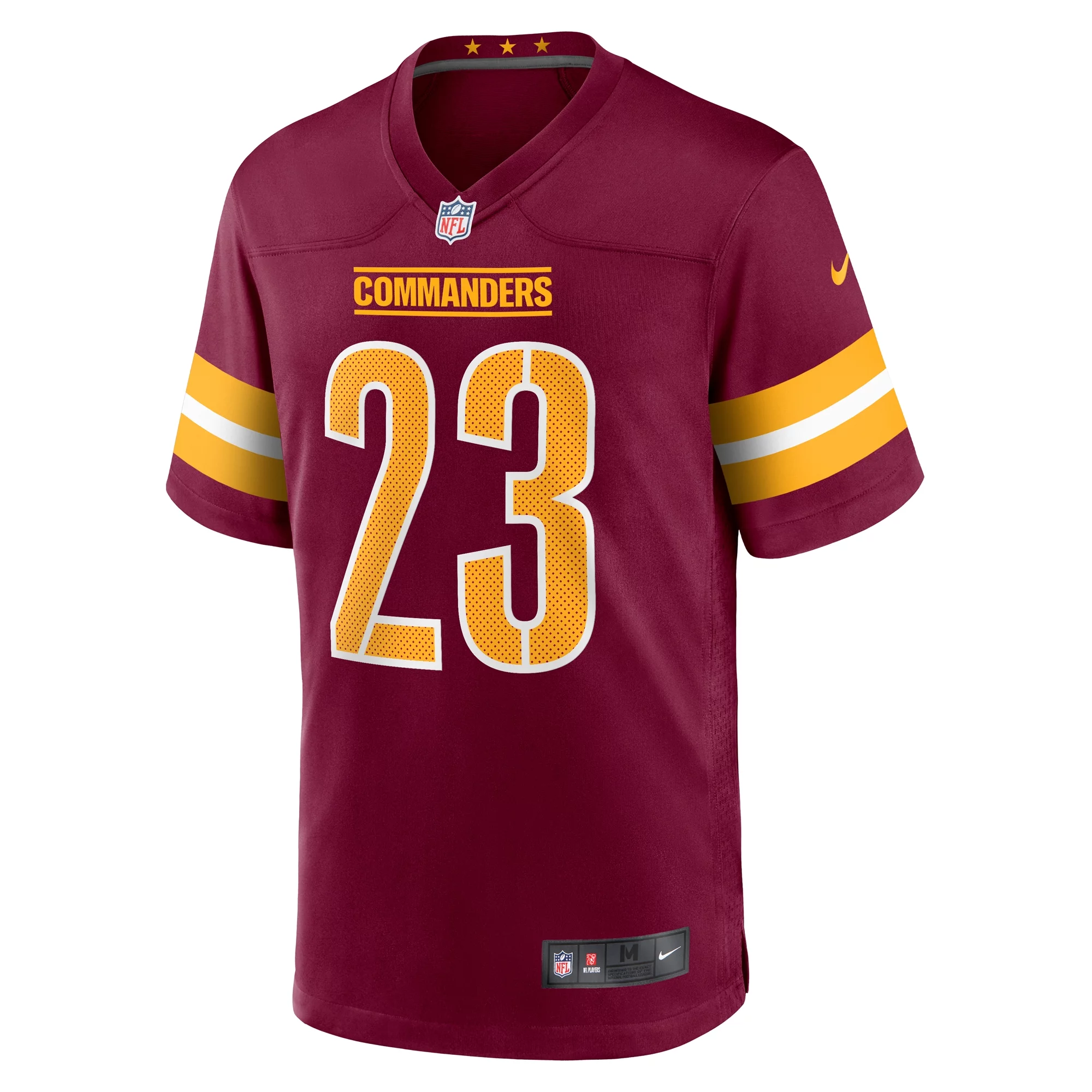 Men's Nike Chris Rodriguez Jr. Burgundy Washington Commanders Team Game Jersey