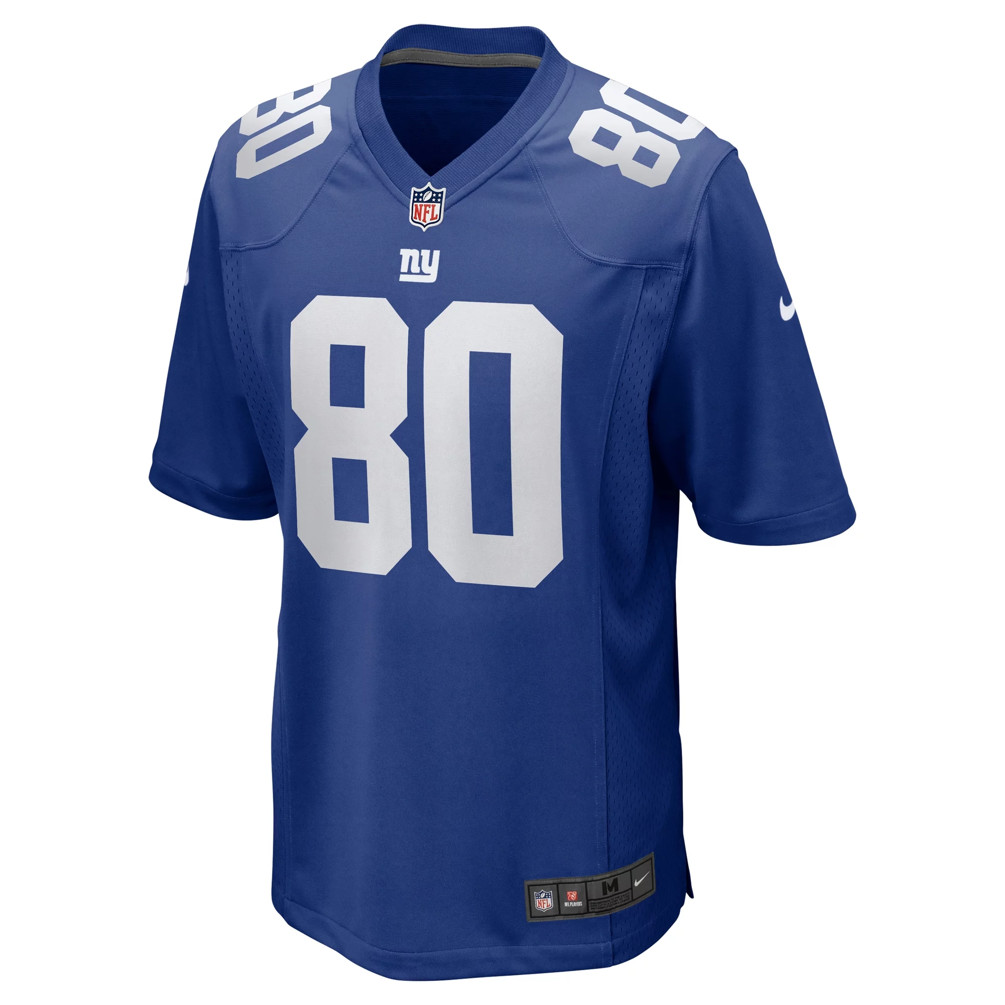 Men's Nike Tae Crowder Royal New York Giants Team Game Jersey