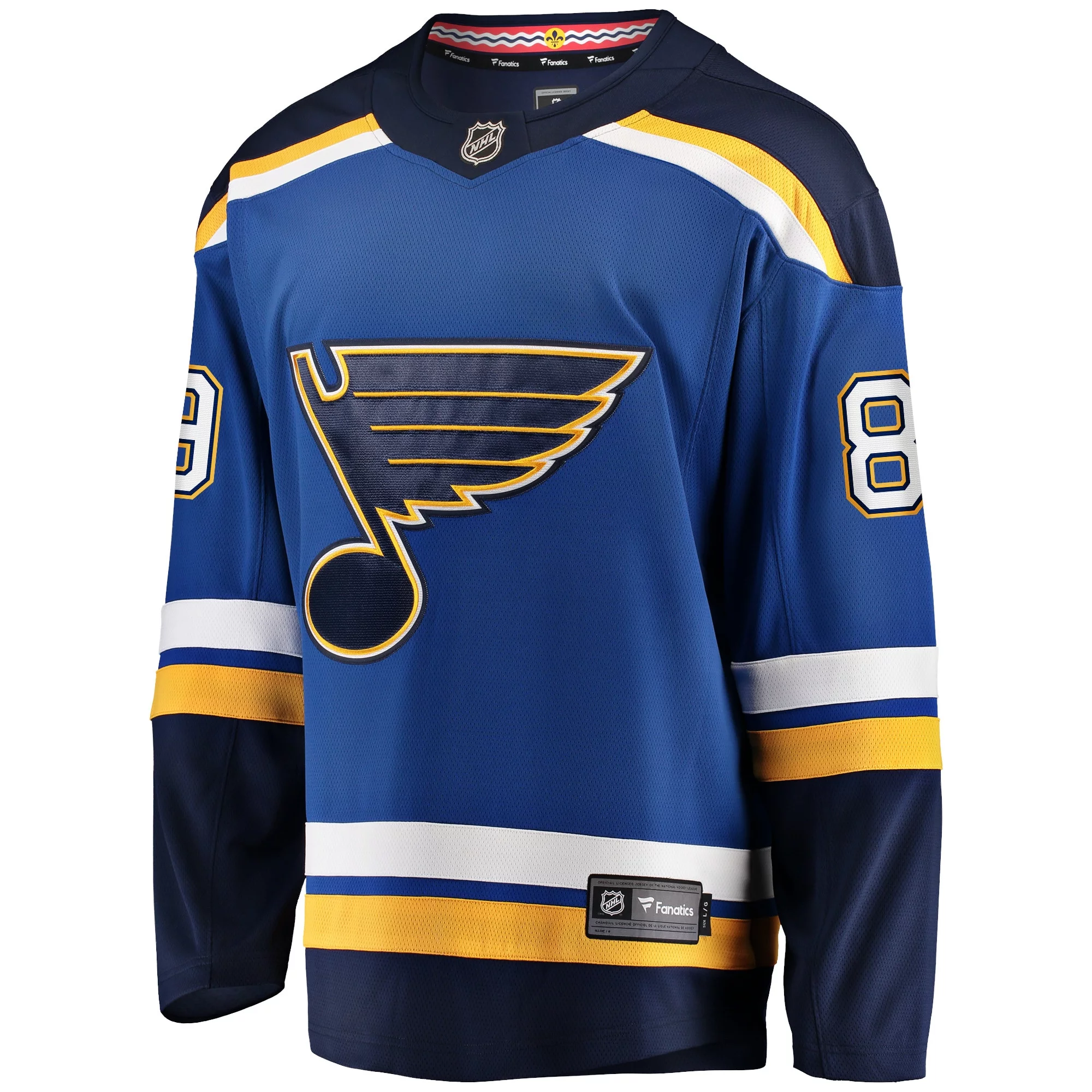 Men's Fanatics Pavel Buchnevich Blue St. Louis Blues Home Breakaway Player Jersey