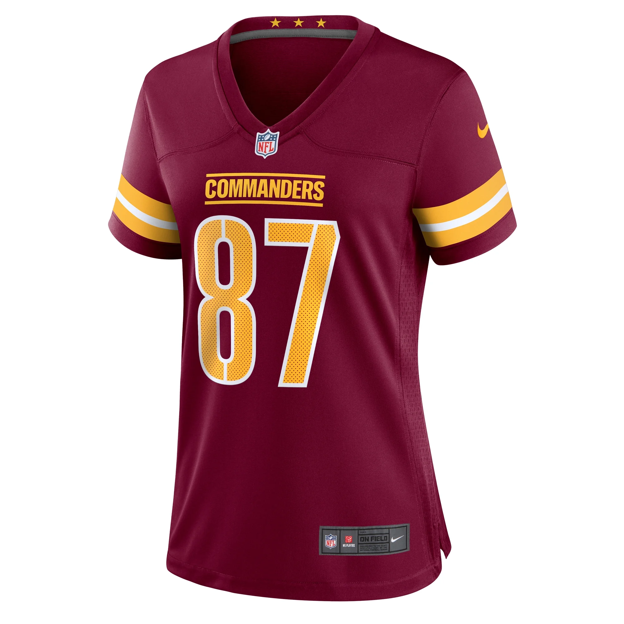Women's Nike John Bates Burgundy Washington Commanders Game Jersey