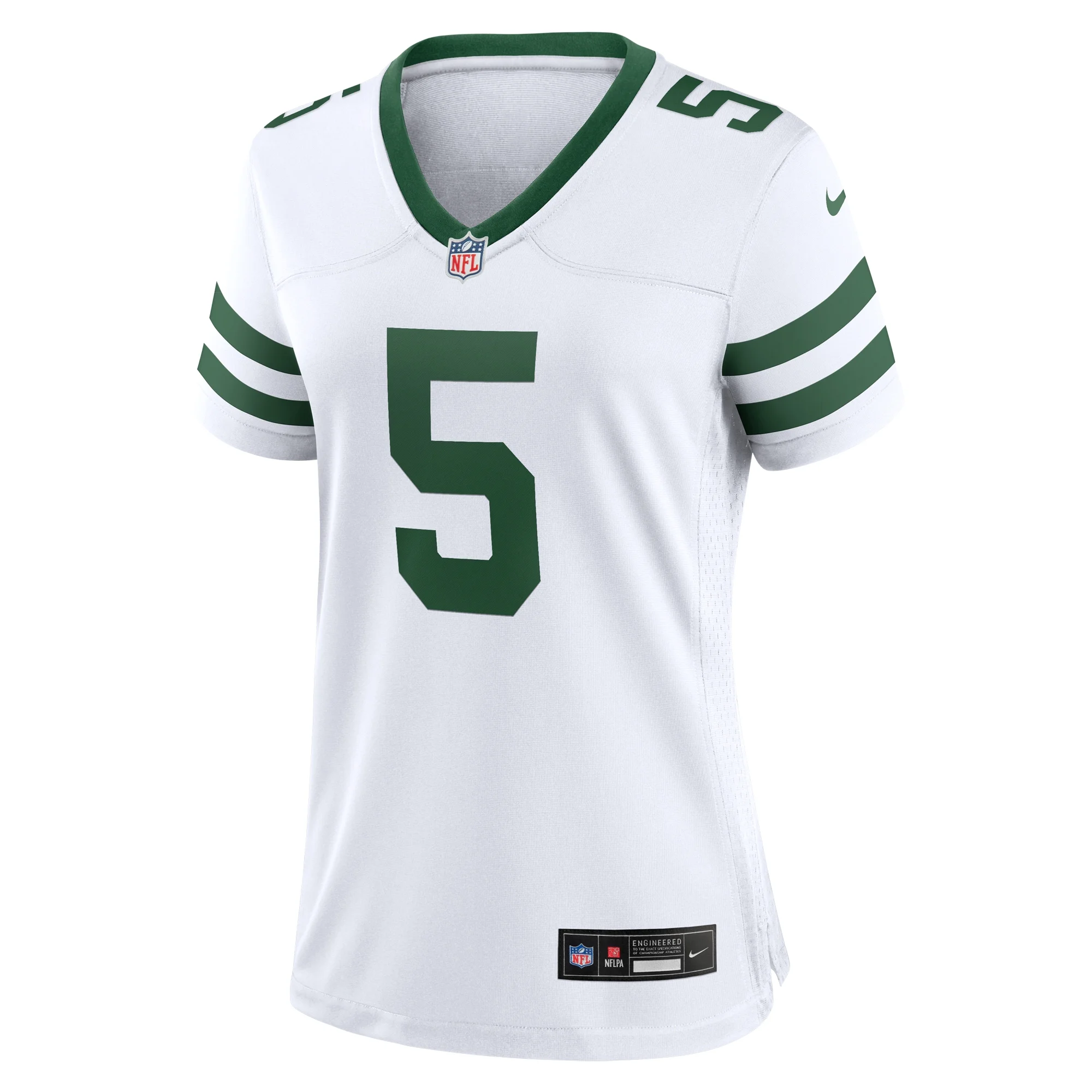 Women's Nike Garrett Wilson White New York Jets Alternate Game Jersey