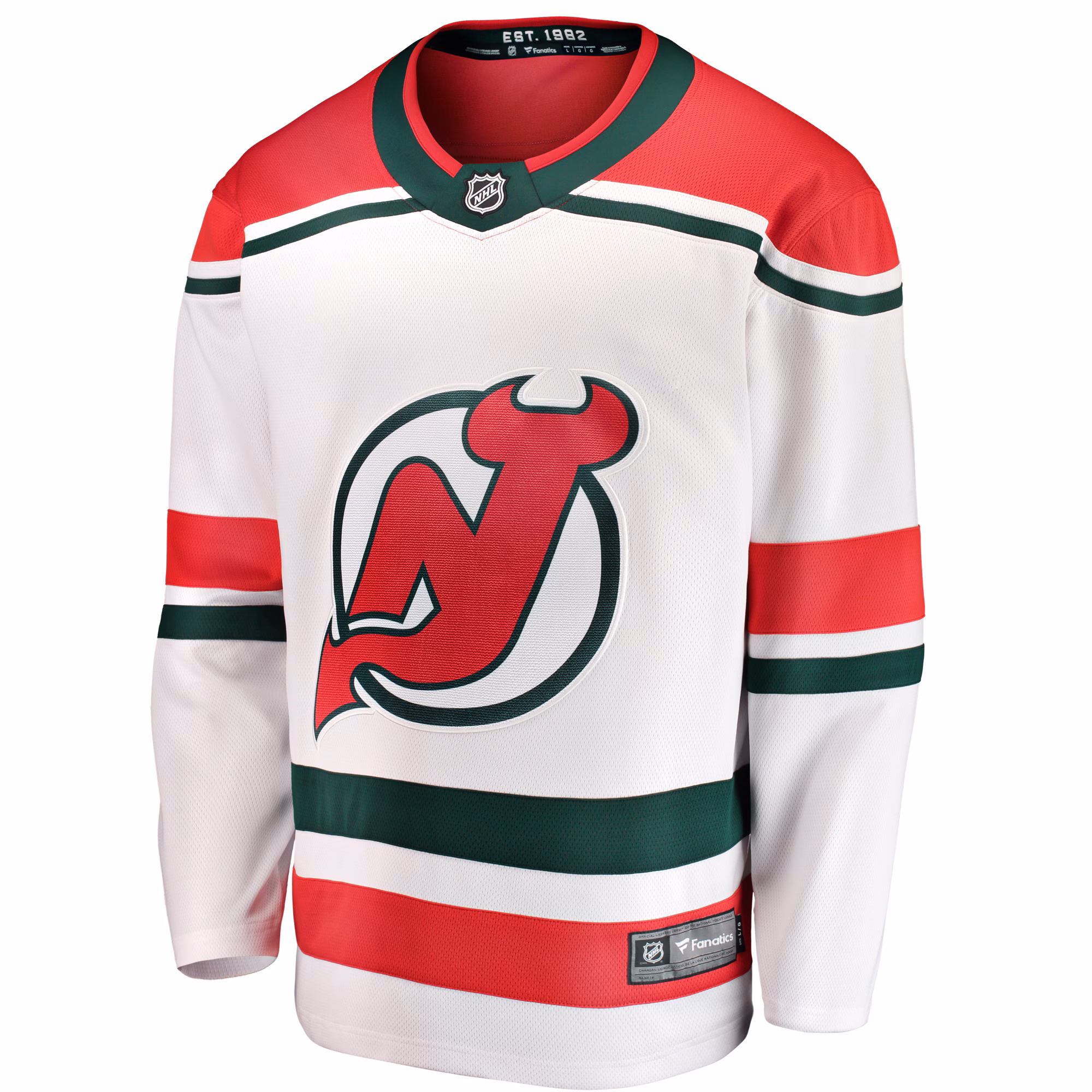 New Jersey Devils Fanatics Alternate Breakaway Jersey - White