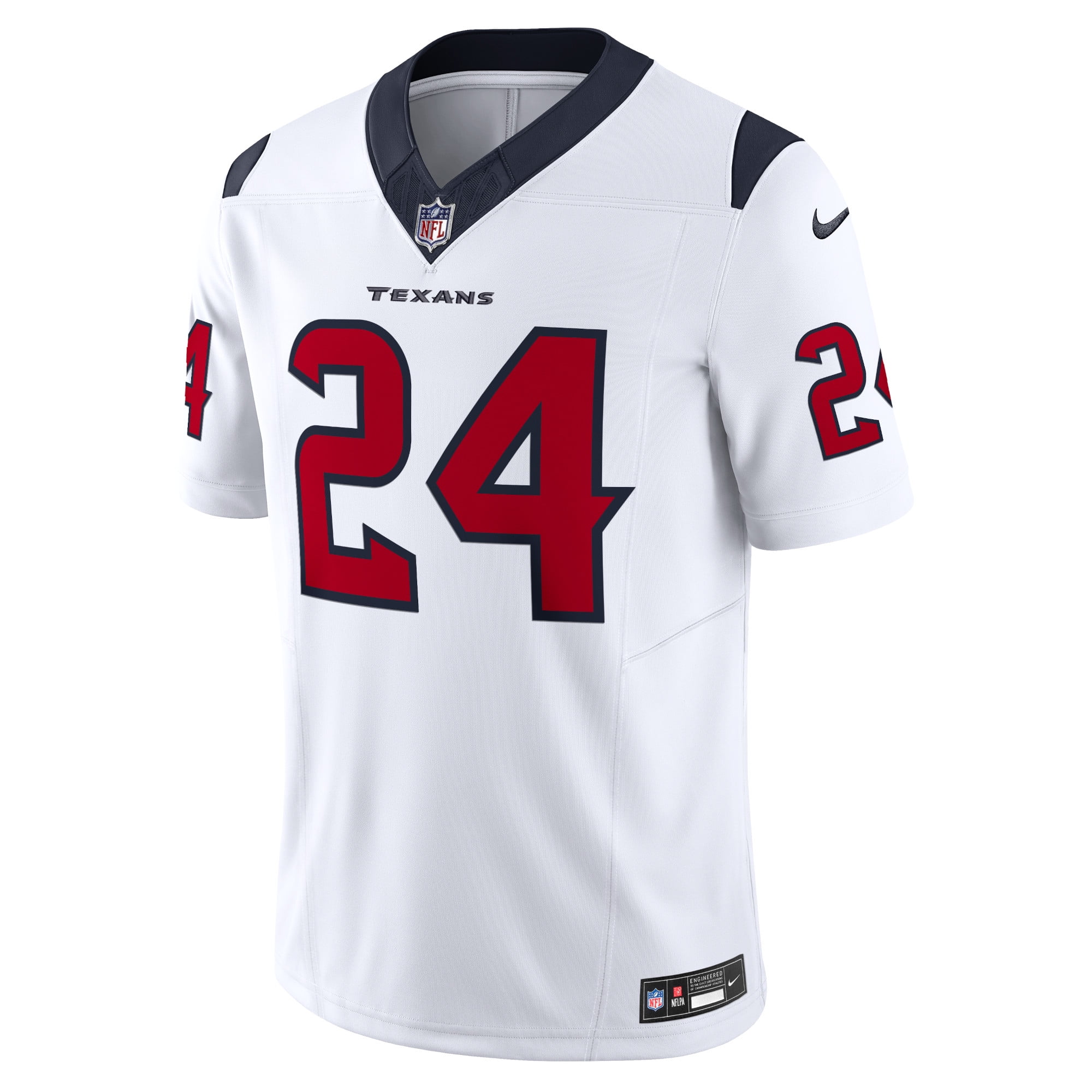 Men's Nike Derek Stingley Jr. White Houston Texans Vapor F.U.S.E. Limited Jersey