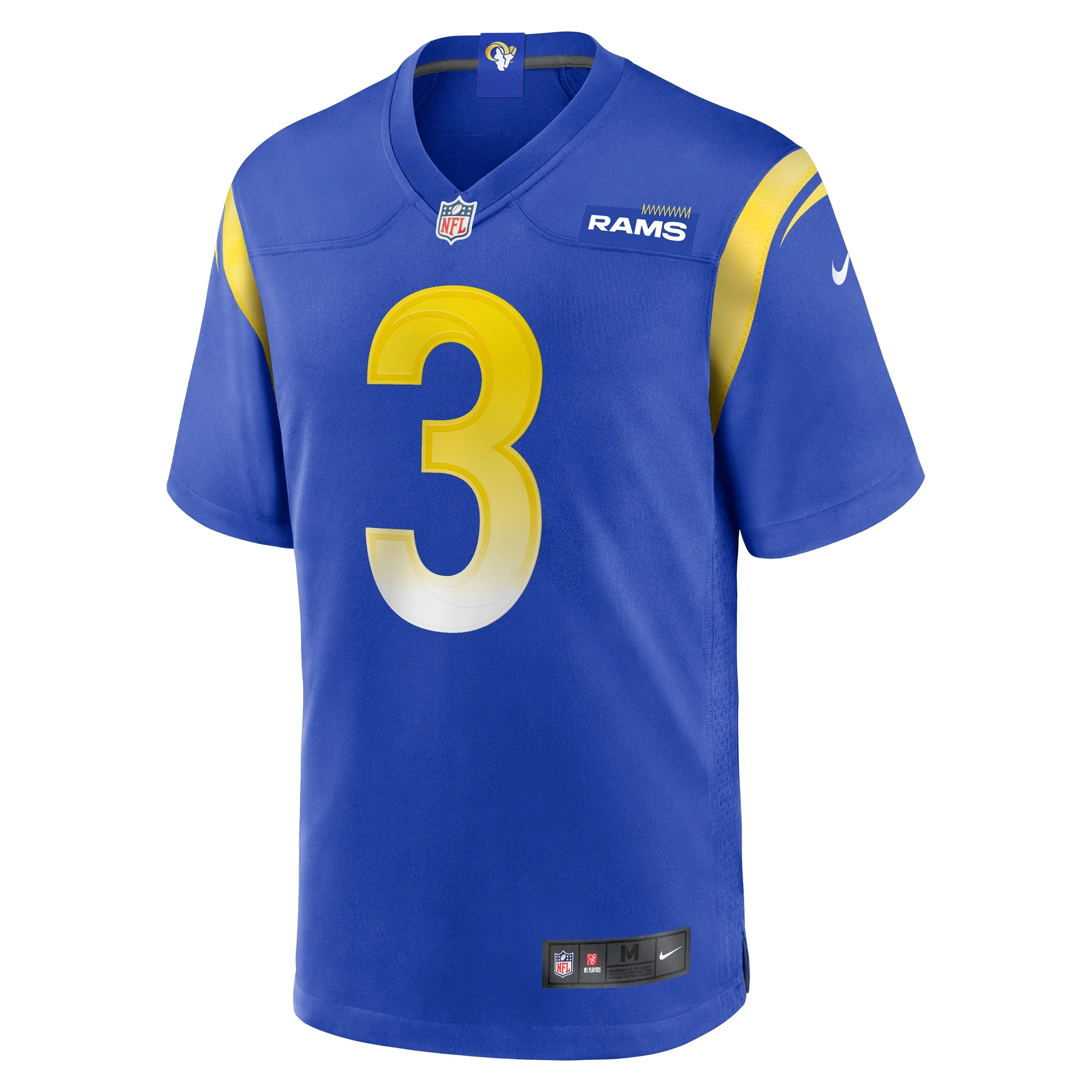 Men's Nike Kamren Curl Royal Los Angeles Rams Game Jersey