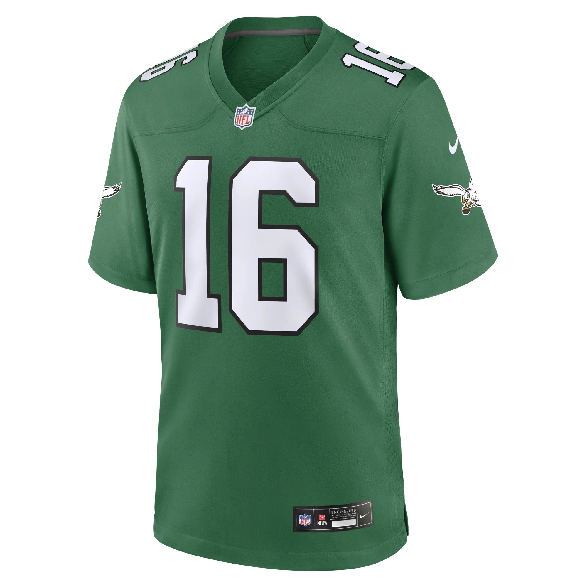 Men's Nike Quez Watkins Kelly Green Philadelphia Eagles Alternate Game Jersey
