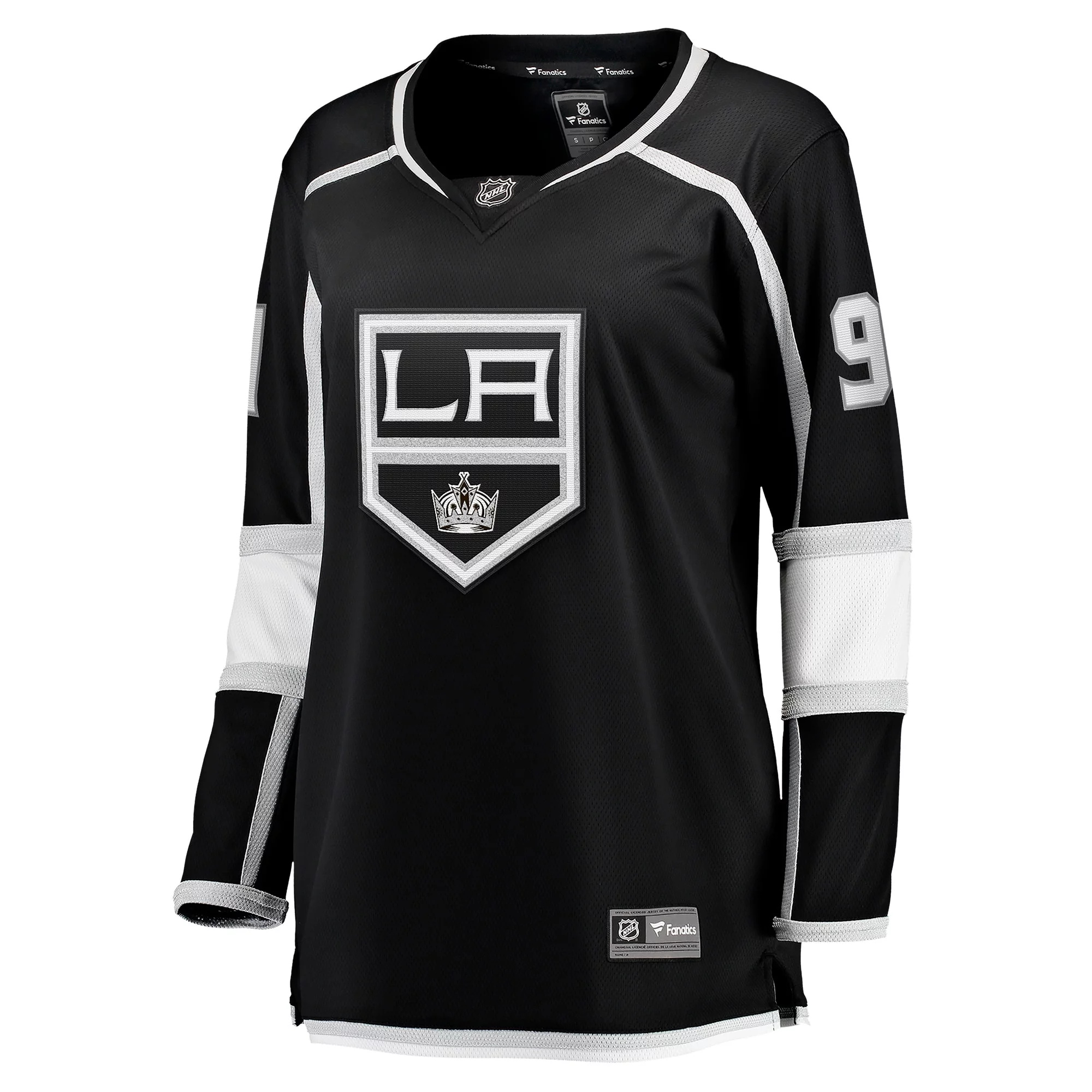 Women's Fanatics Carl Grundstrom Black Los Angeles Kings Home Breakaway Player Jersey
