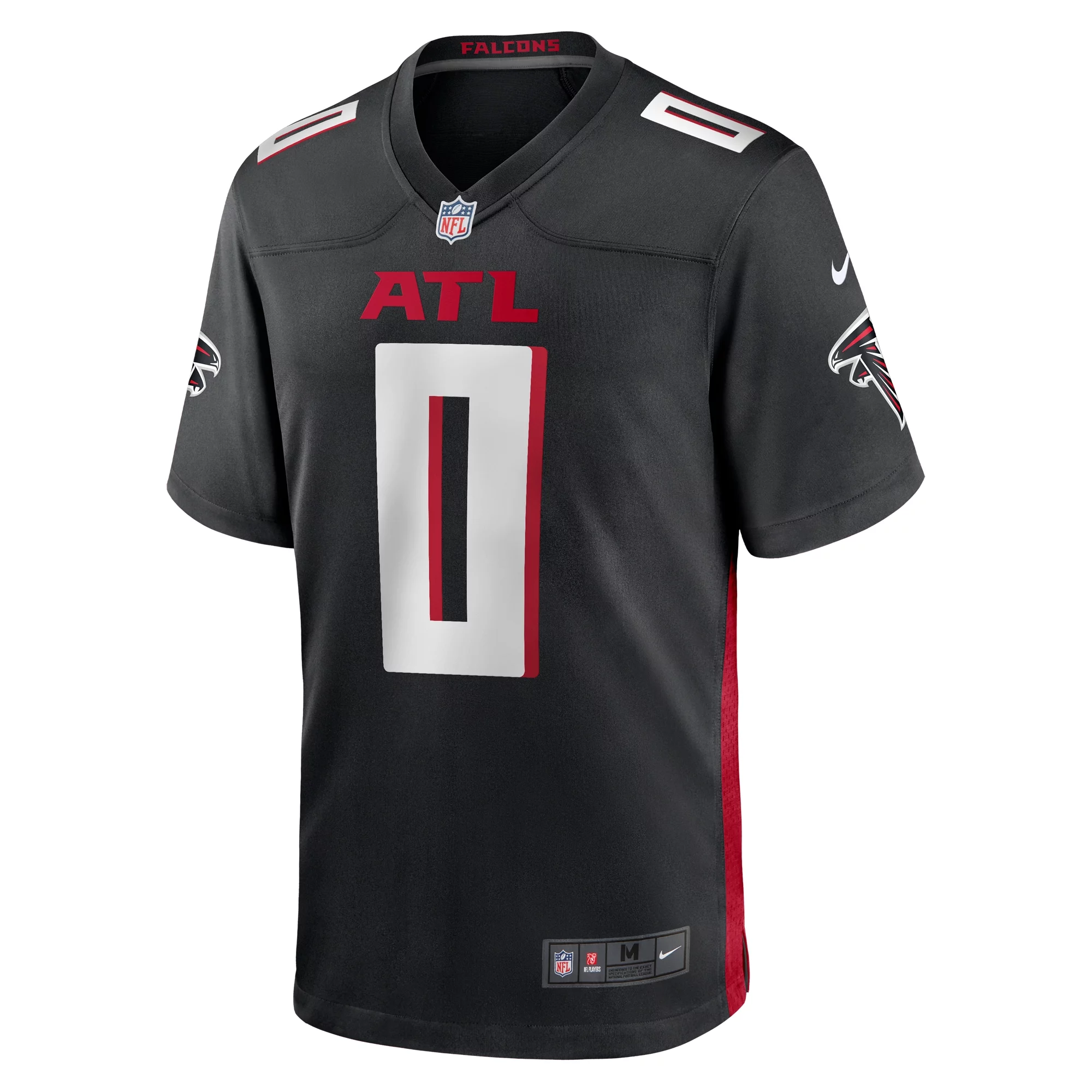 Men's Nike Lorenzo Carter Black Atlanta Falcons Game Player Jersey