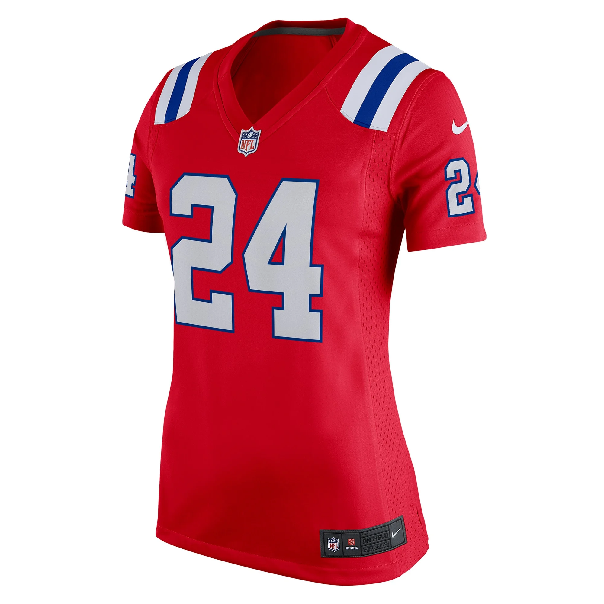 Women's Nike Ty Law Red New England Patriots Retired Game Jersey