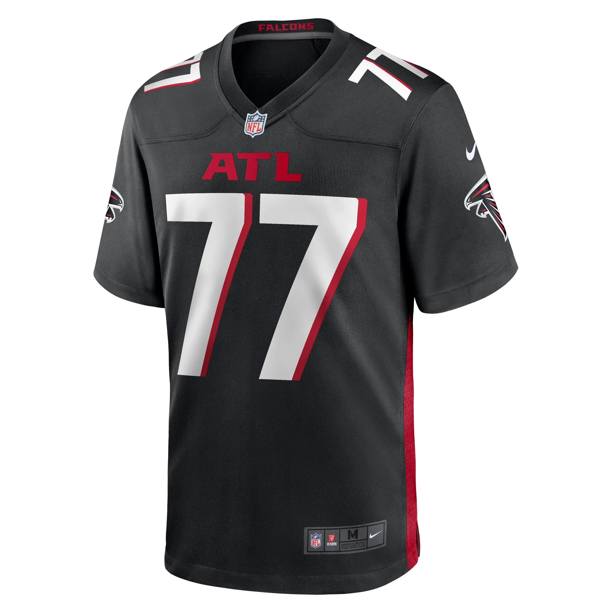 Men's Nike Storm Norton Black Atlanta Falcons Game Jersey