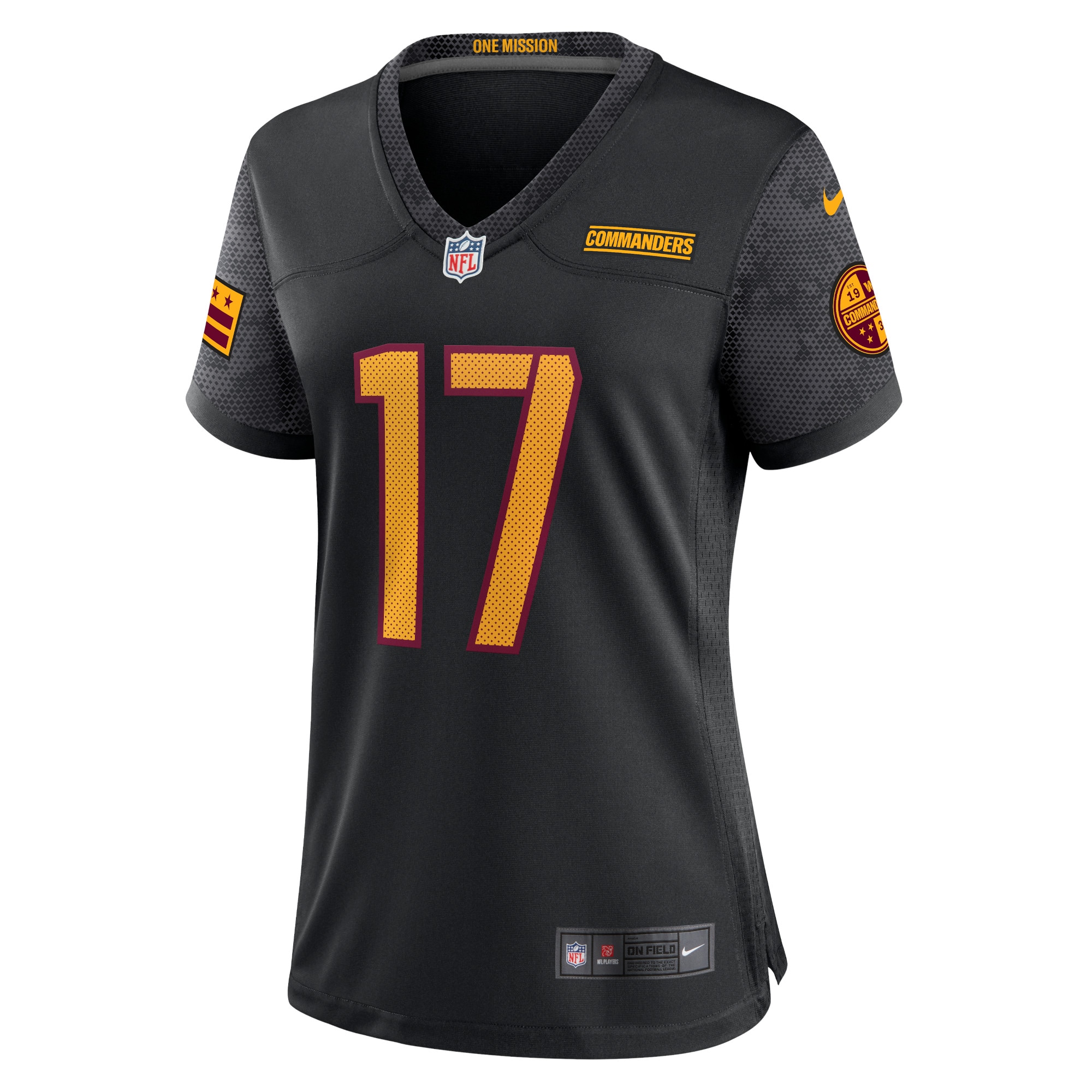 Women's Nike Terry McLaurin Black Washington Commanders Alternate Game Player Jersey