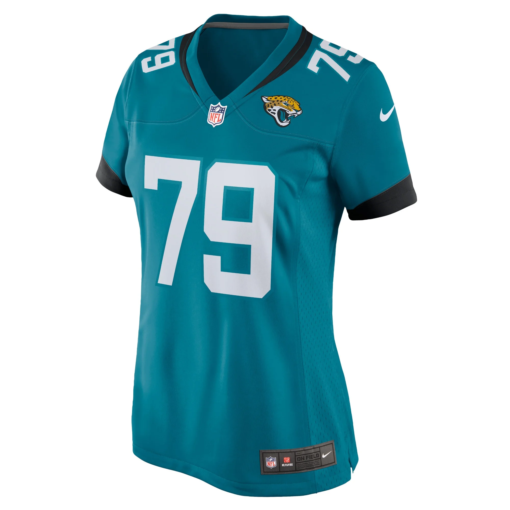 Women's Nike Luke Fortner Teal Jacksonville Jaguars Game Jersey