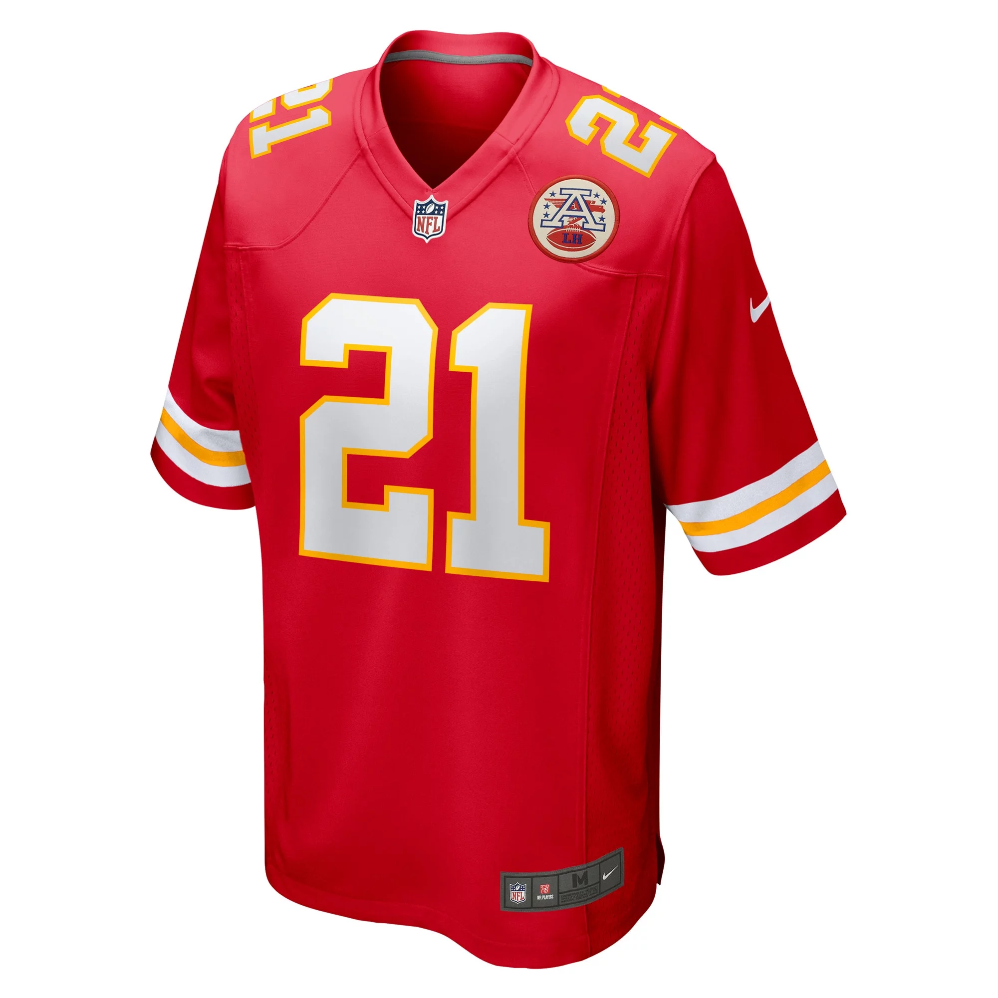 Men's Nike Trent McDuffie Red Kansas City Chiefs Player Game Jersey