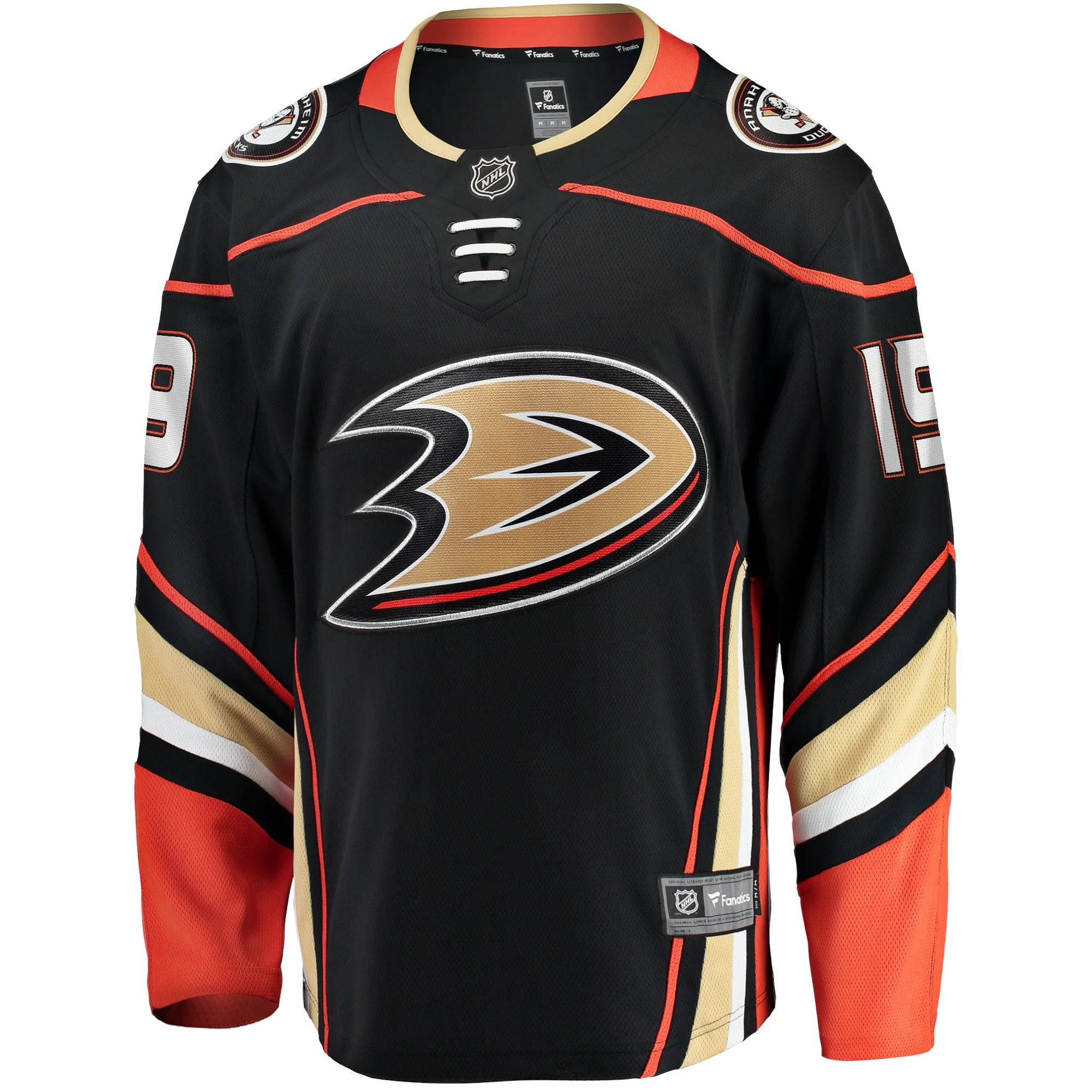 Men's Fanatics Troy Terry Black Anaheim Ducks Home Team Breakaway Player Jersey