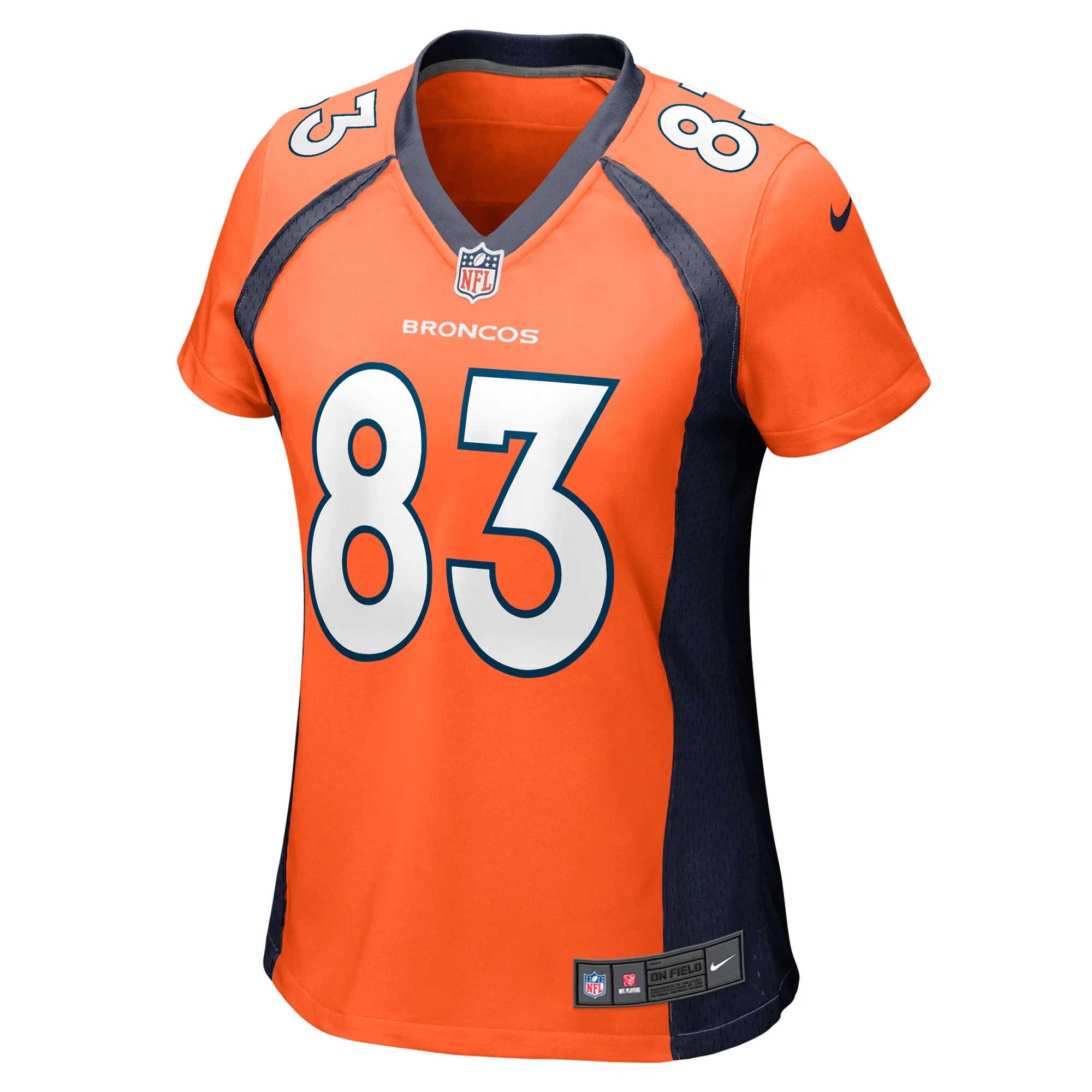 Women's Nike Michael Bandy Orange Denver Broncos Team Game Jersey