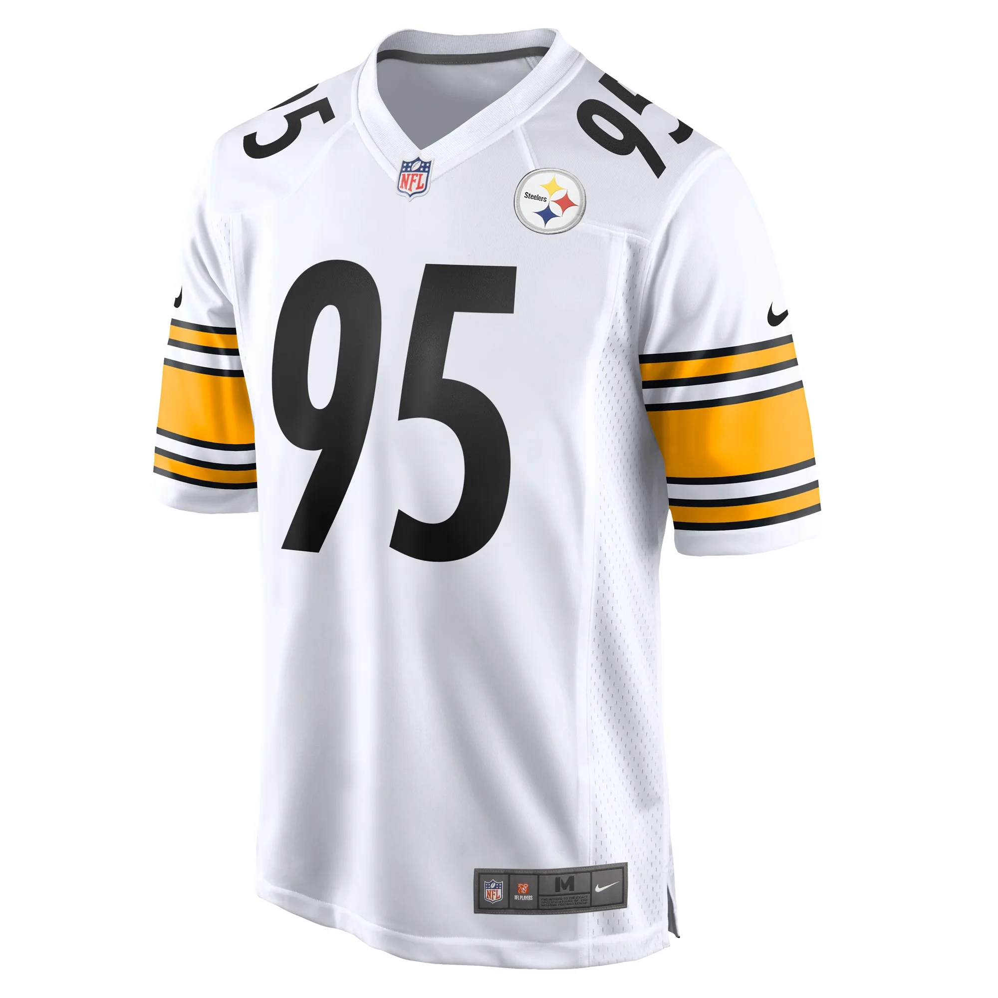 Men's Nike Keeanu Benton White Pittsburgh Steelers Game Jersey