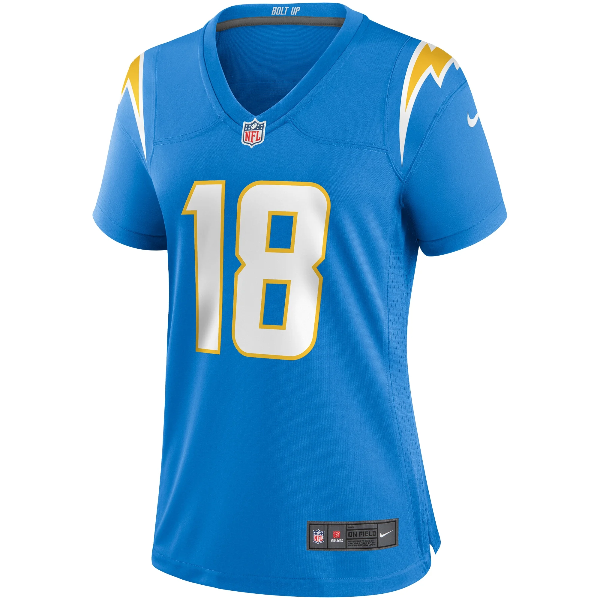 Women's Nike Charlie Joiner Powder Blue Los Angeles Chargers Game Retired Player Jersey